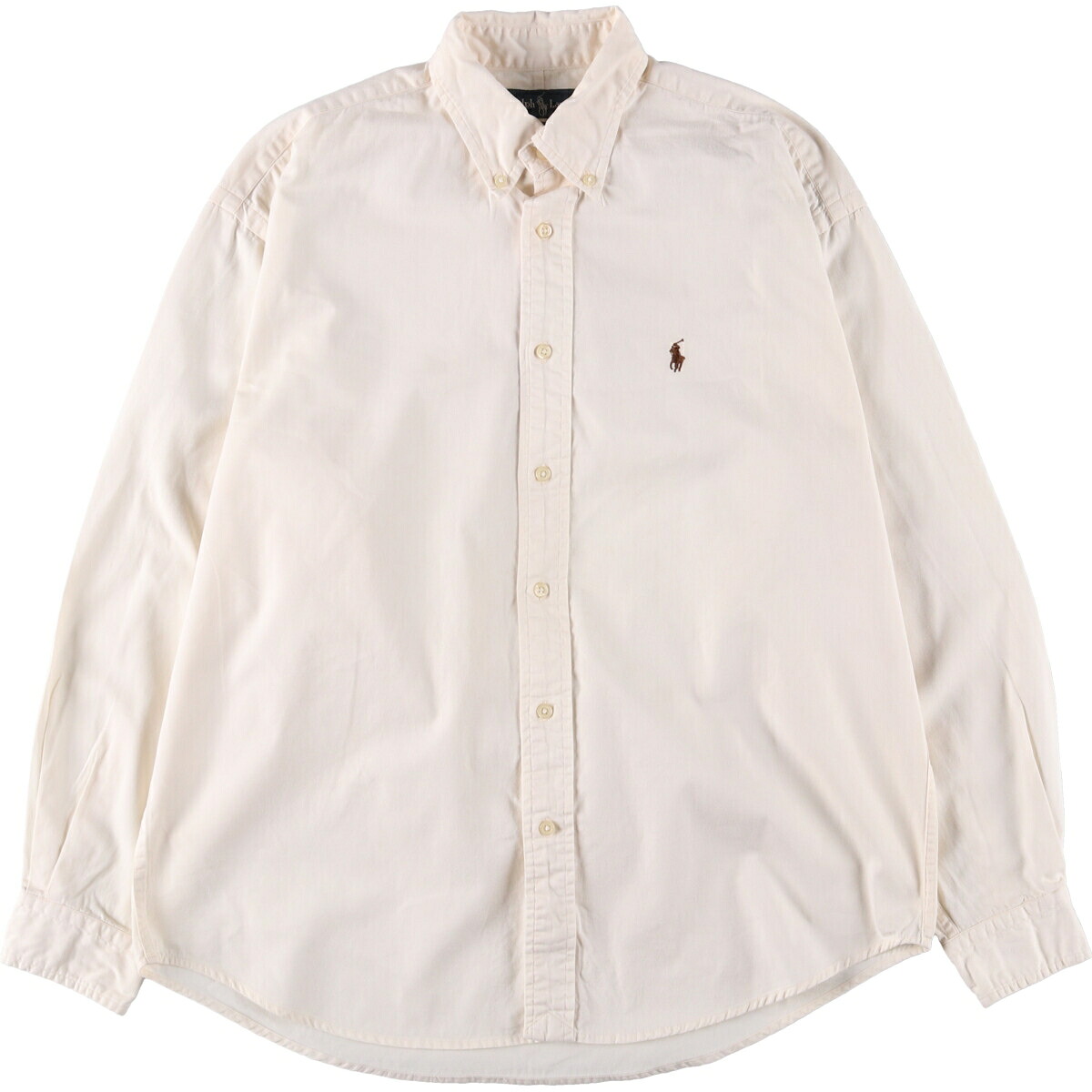 古着 ラルフローレン Ralph Lauren BLAKE 長袖 ボタンダウンシャツ メンズL相当 /eaa548027 【中古】 【250514】 【SS2603_10】