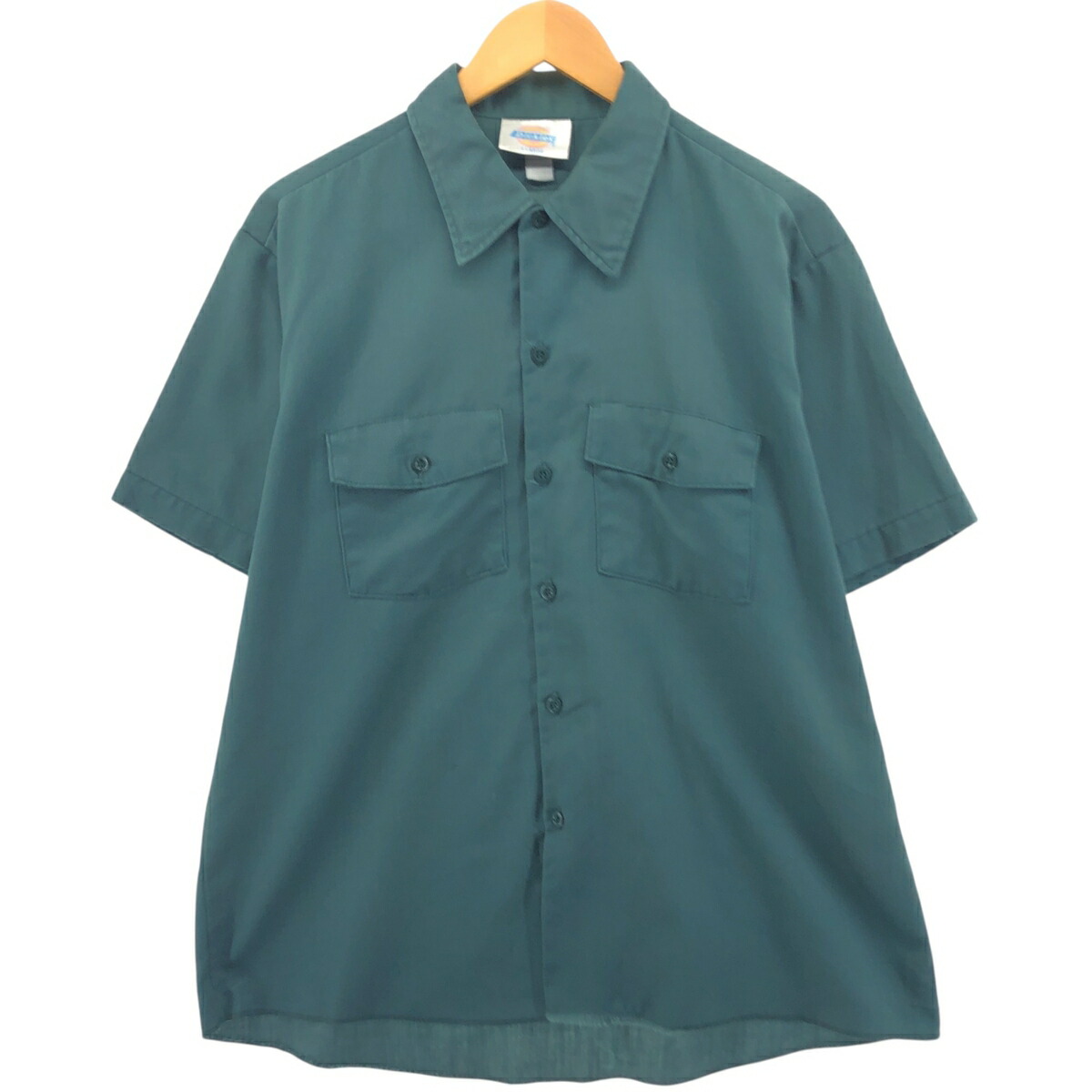 古着 80~90'S ディッキーズ Dickies 半袖 ワークシャツ メンズXL相当 ヴィンテージ /eaa548588 【中古】 【250617】 【SS2603_30】