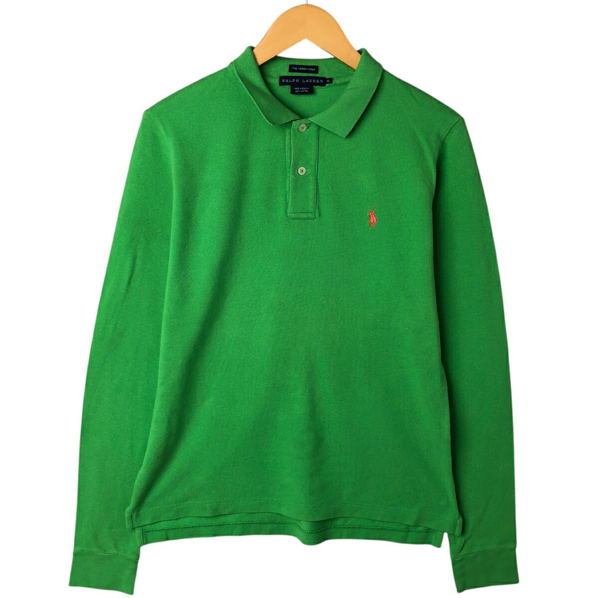 古着 ラルフローレン Ralph Lauren THE SKINNY POLO 長袖 ポロシャツ レディースXL相当 /eaa549027 【中古】 【250511】 【ADEL/アデル】 【NL2503】 【SS2603_10】