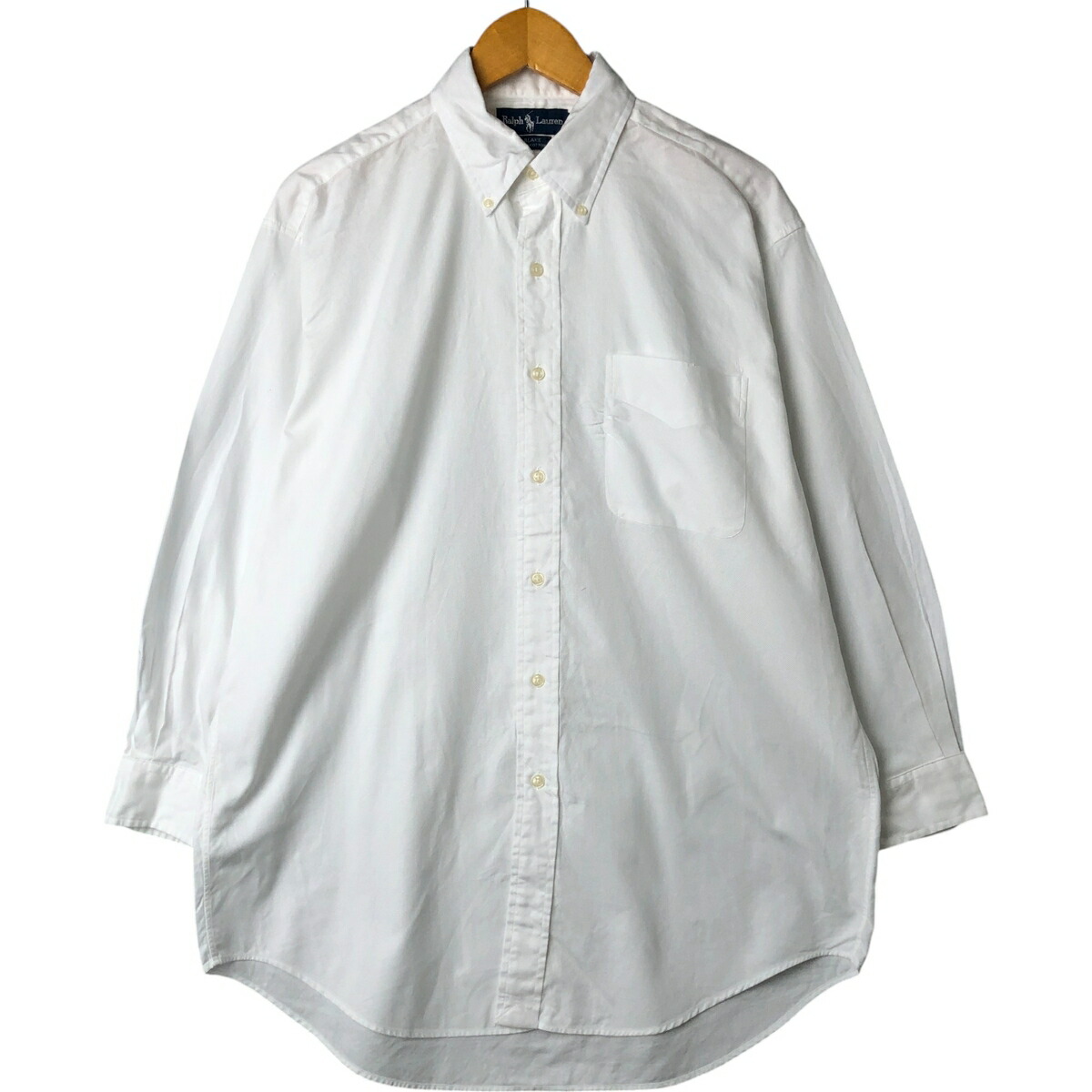 古着 ラルフローレン Ralph Lauren BLAKE 長袖 ボタンダウンシャツ メンズM相当 /eaa549351 【中古】 【250514】 【NL2503】 【SS2603_10】
