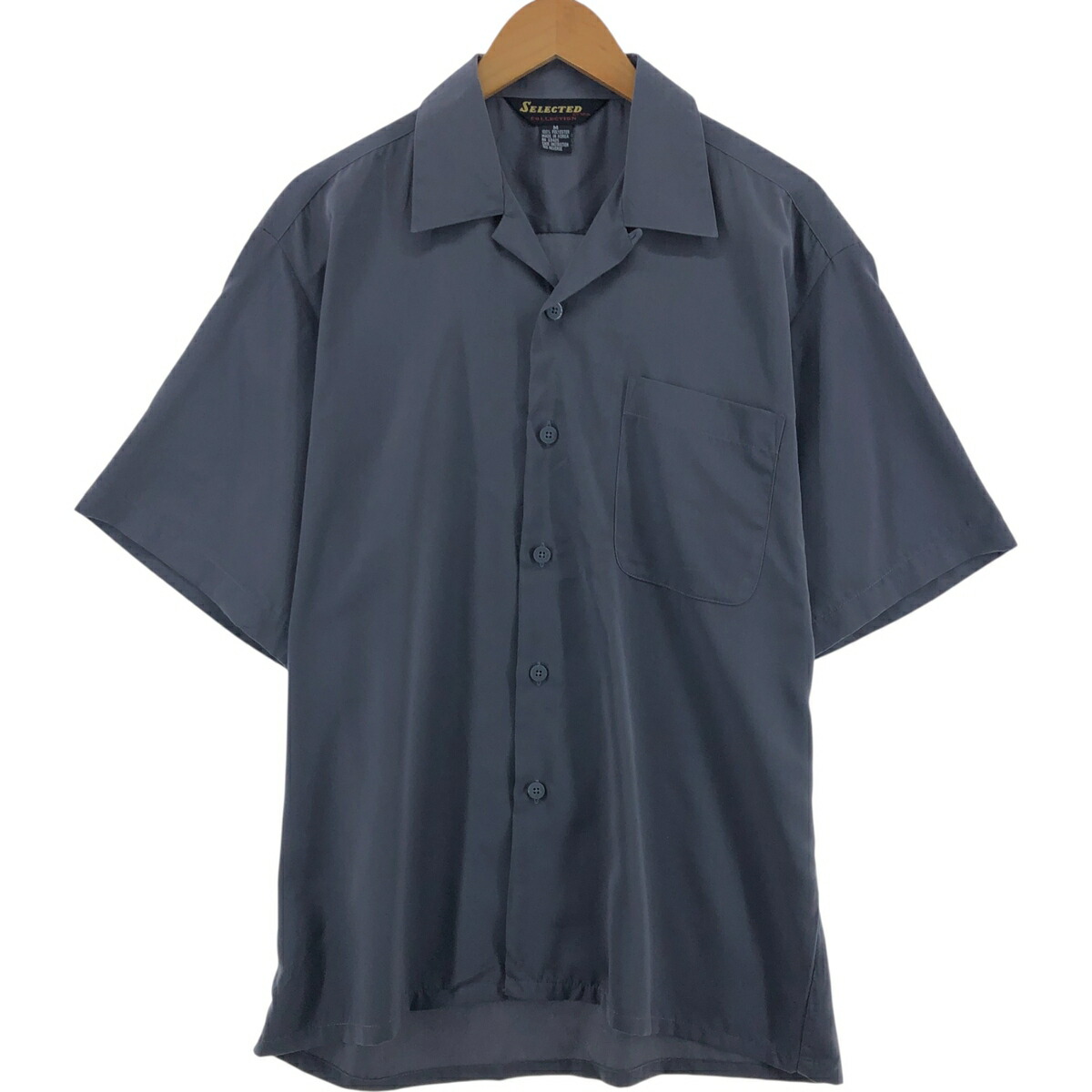 古着 KEUN Selected Collection 半袖 オープンカラー ポリシャツ ボックスシャツ メンズM相当 ヴィンテージ /eaa549613 【中古】 【250512】 【SS2603_30】