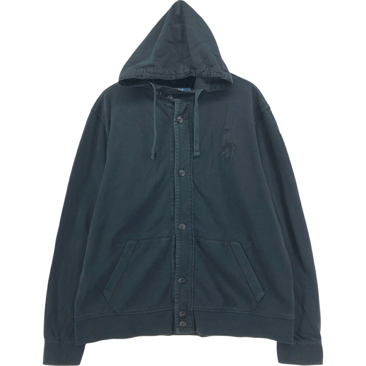 古着 ラルフローレン Ralph Lauren POLO by Ralph Lauren ビッグポニー ボタン パーカー メンズXL相当 /eaa550024 【中古】 【250602】 【SS2603_10】