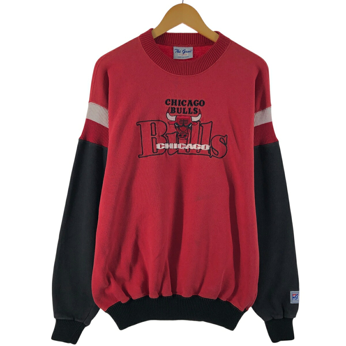 古着 90'S The game NBA CHICAGO BULLS シカゴブルズ スウェットシャツ トレーナー メンズXL相当 ヴィンテージ /eaa550717 【中古】 【250530】 【SS2603_30】
