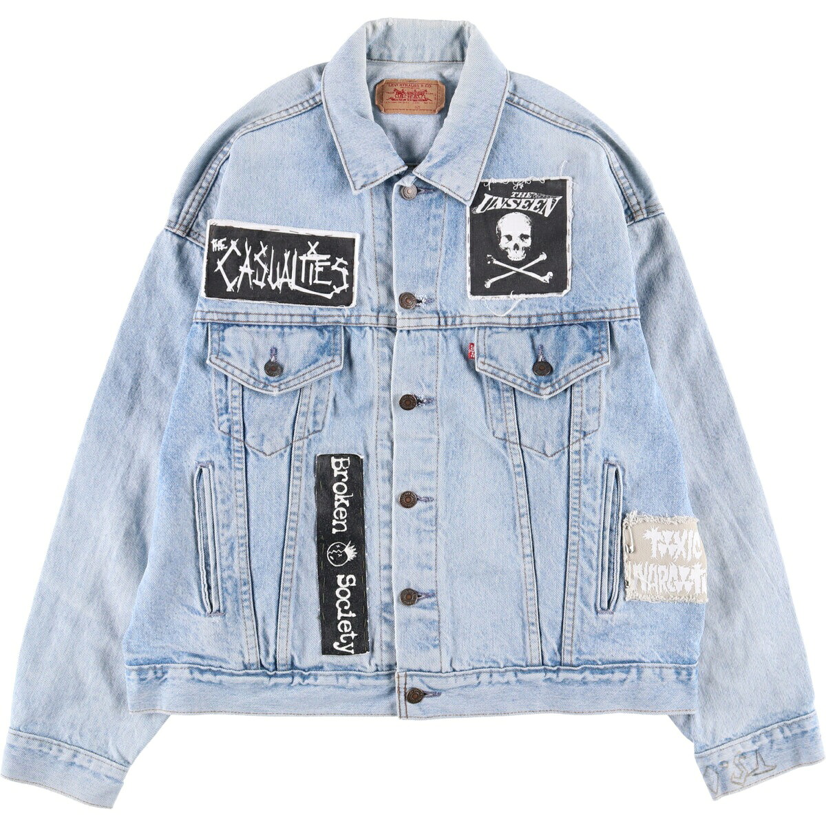 楽天市場】古着 豪華ワッペンカスタム 90年代 リーバイス Levi's 76598