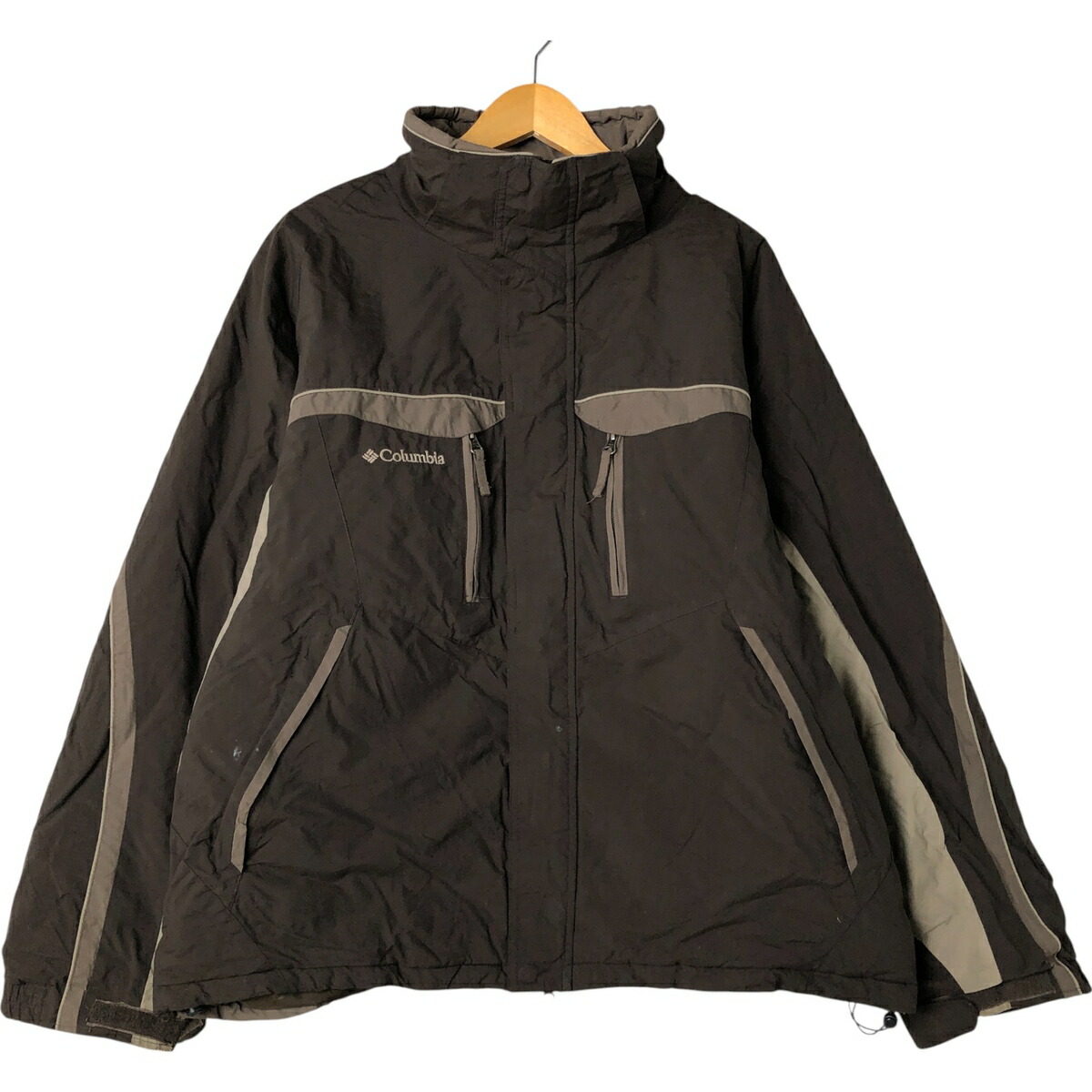 古着 00'S コロンビア Columbia 中綿ジャケット パファージャケット メンズXL相当 /eaa551455 【中古】 【251211】 【SS2603_10】 ブラウン系 春秋冬