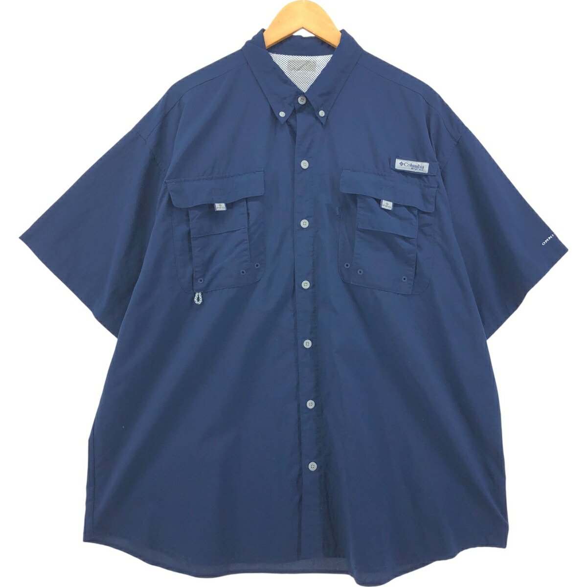 古着 コロンビア Columbia PFG OMNI-SHADE ボタンダウン 半袖 フィッシングシャツ メンズXXL相当 /eaa551897 【中古】 【250526】 【SS2603_30】