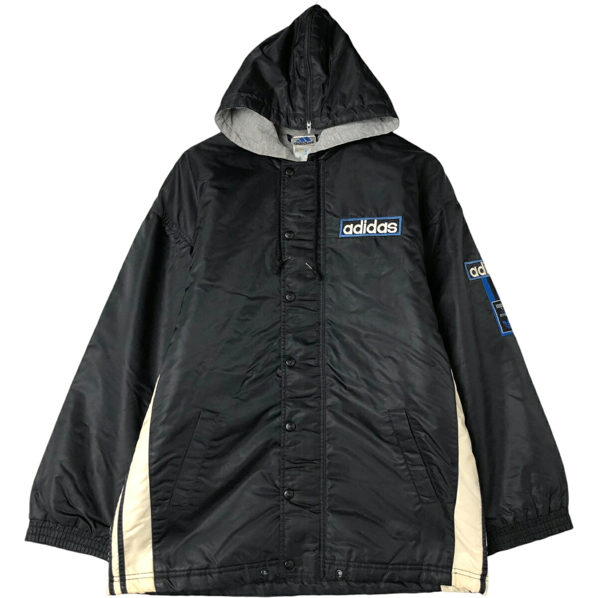 古着 90~00'S アディダス adidas 中綿パーカー パファージャケット メンズM相当 /eaa552649 【中古】 【250930】 【SS2603_10】
