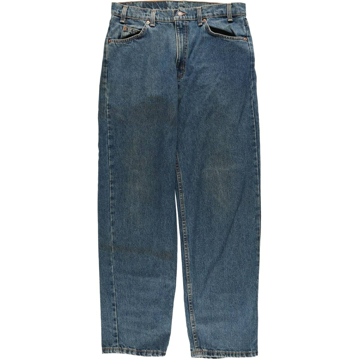 古着 90'S リーバイス Levi's 555 RELAXED FIT STRAIGHT LEG オレンジタブ テーパードデニムパンツ USA製 メンズw34相当 ヴィンテージ /eaa552800 【中古】 【250524】 【SS2603_10】