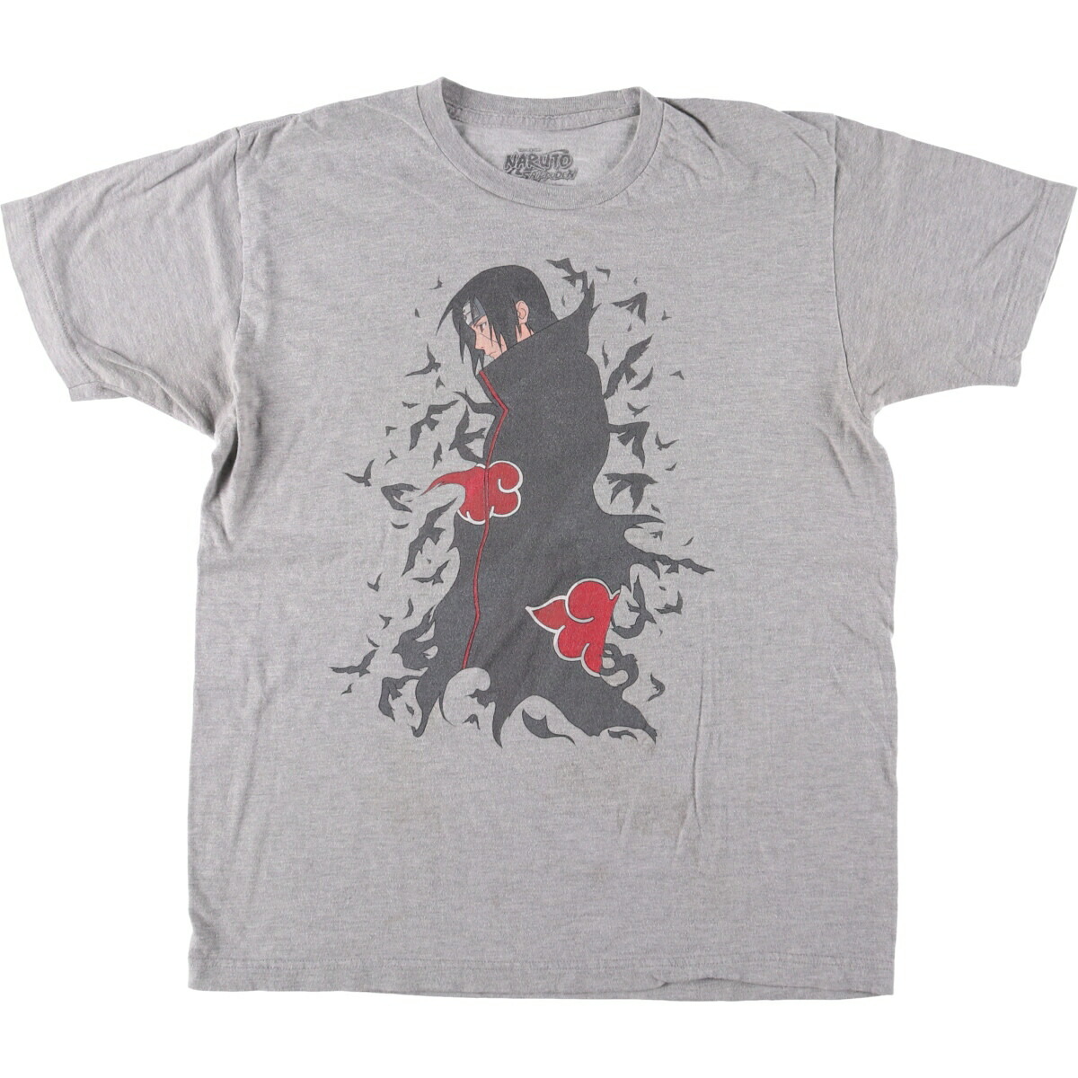 古着 RIPPLE JUNCTION NARUTO SHIPPUDEN ナルト疾風伝 うちはイタチ アニメ キャラクタープリントTシャツ メンズL相当 /eaa554032 【中古】 【250606】 【SS2603_30】