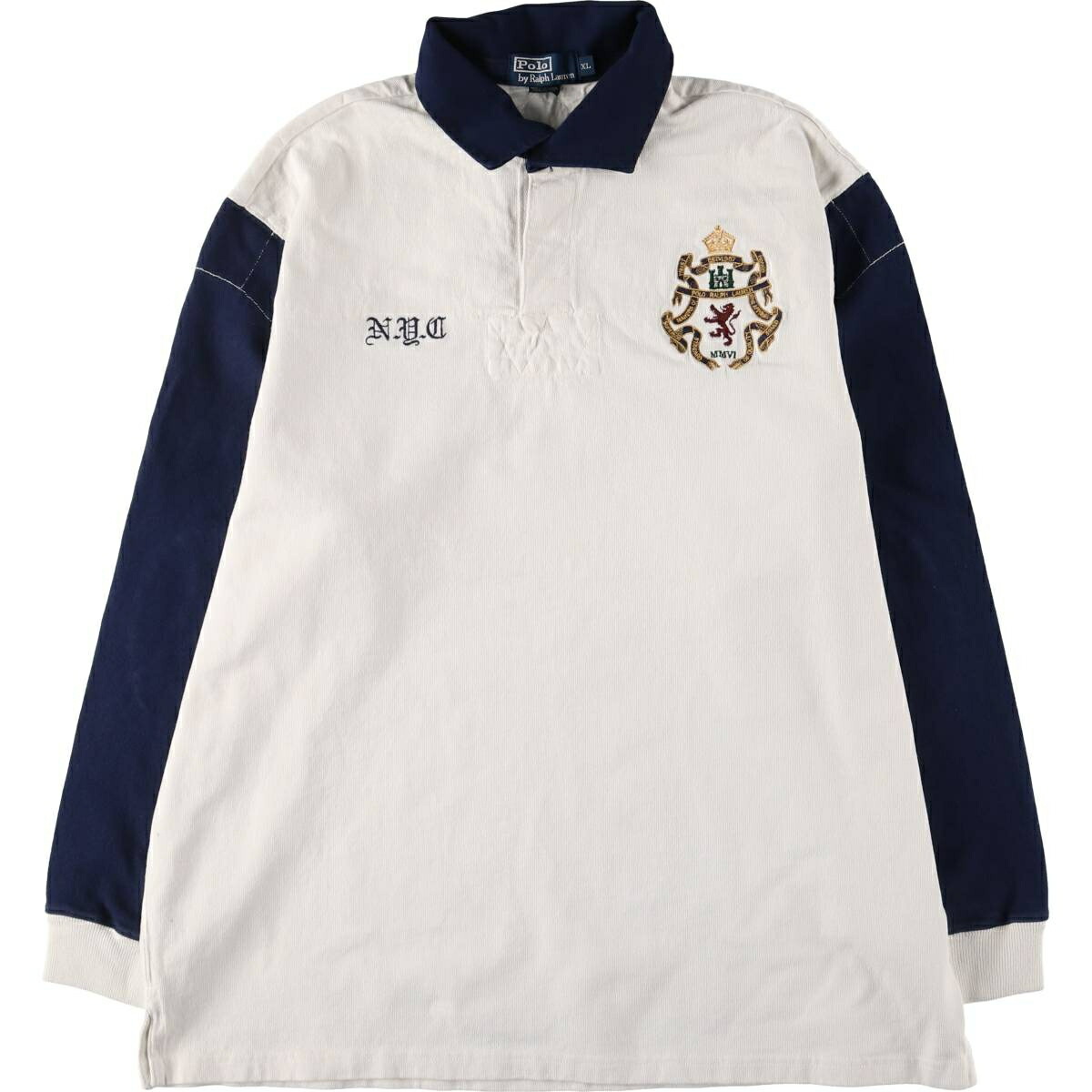 古着 ラルフローレン Ralph Lauren POLO by Ralph Lauren 長袖 ラガーシャツ メンズXL相当 /eaa554663 【中古】 【250613】 【SS2603_10】