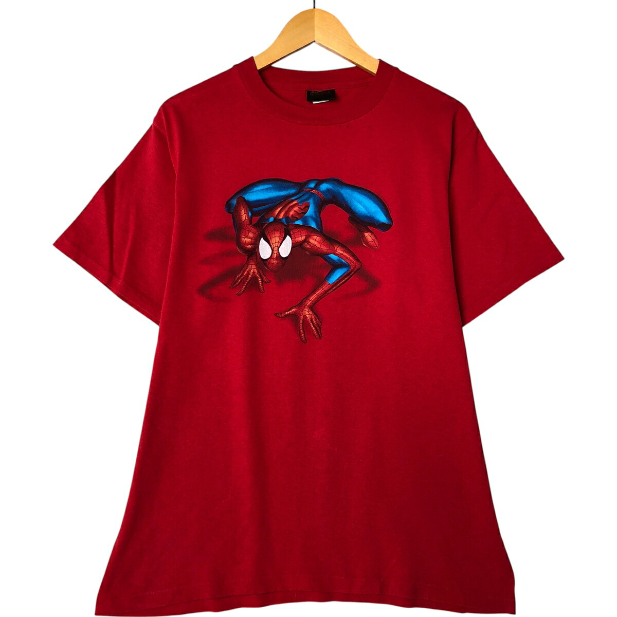 古着 90'S Changes SPIDER MAN スパイダーマン キャラクタープリントTシャツ USA製 メンズL相当 ヴィンテージ /eaa555452 【中古】 【250608】 【GR-SNS】 【SS2603_10】
