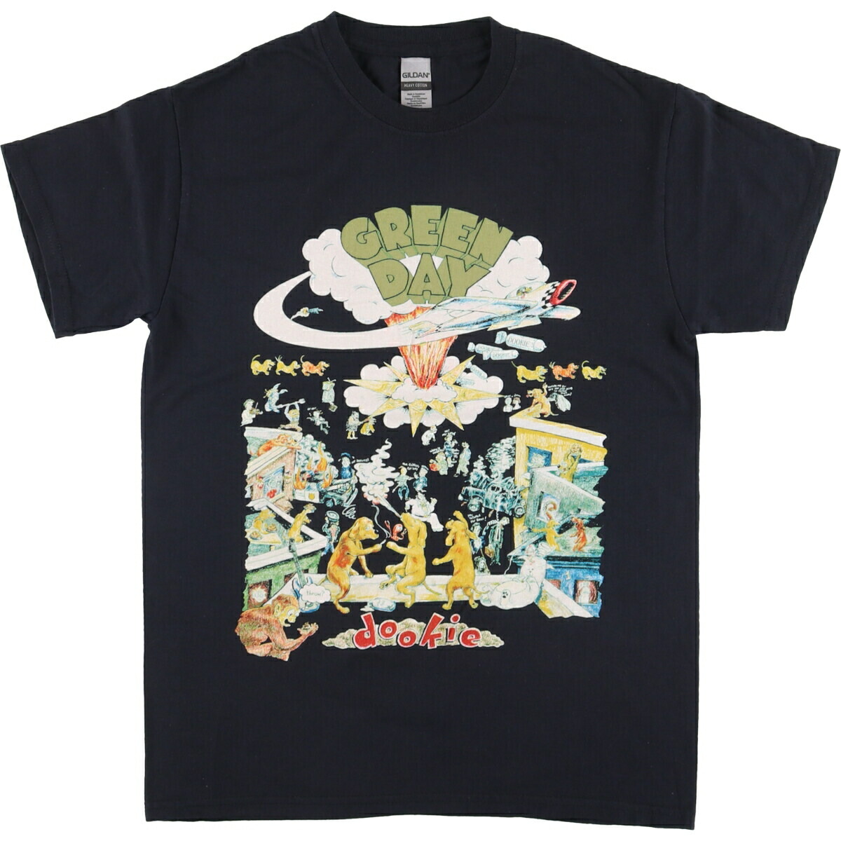 楽天市場】90S GREEN DAY バンドTシャツ ヴィンテージ ブラック 黒
