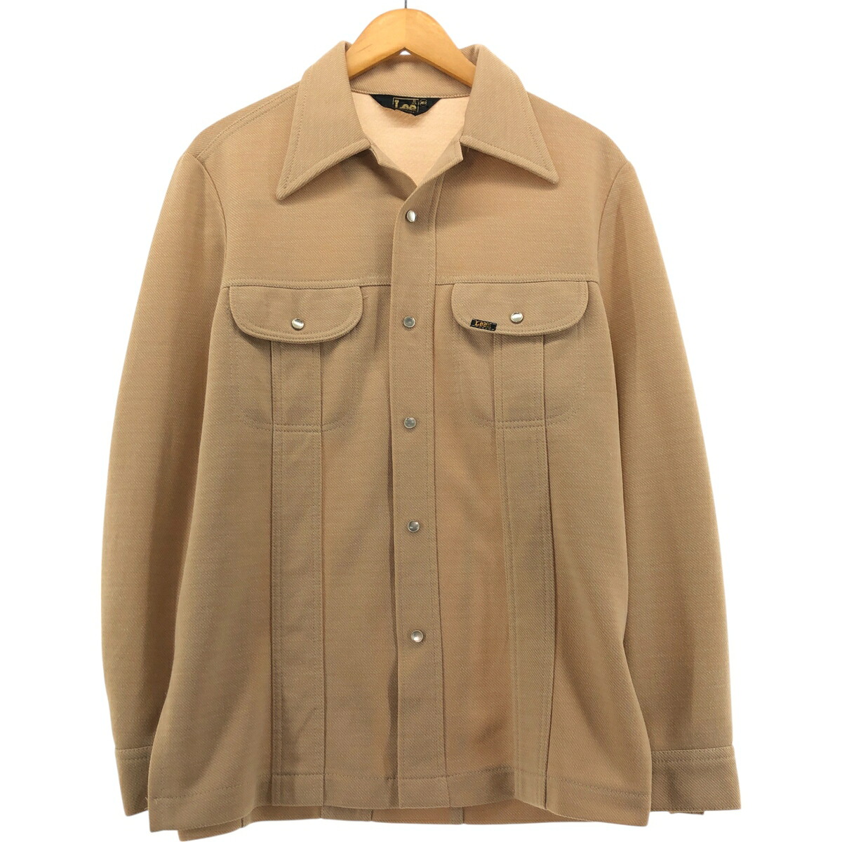 古着 70'S リー Lee オープンカラー 長袖 ウエスタンシャツ USA製 メンズM相当 /eaa555608 【中古】 【250609】 【SS2603_30】