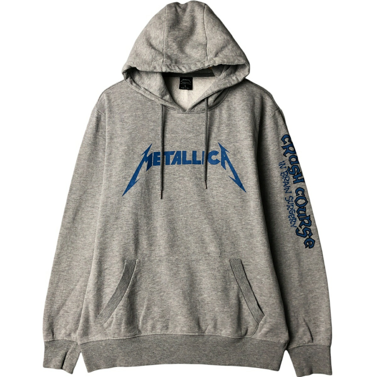 古着 METALLICA メタリカ ドクロ柄 スカル柄 バンド スウェットプルオーバーパーカー メンズL相当 /eaa556047 【中古】 【250721】 【SS2603_30】