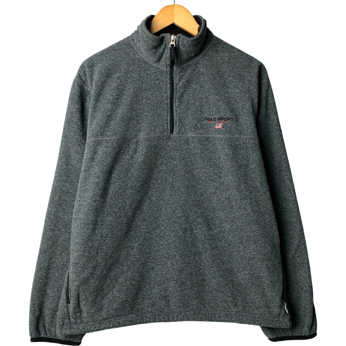 古着 90'S ラルフローレン Ralph Lauren POLO SPORT ポロスポーツ ハーフジップ フリースプルオーバー メンズL相当 ヴィンテージ /eaa556989 【中古】 【250925】 【SS2603_10】
