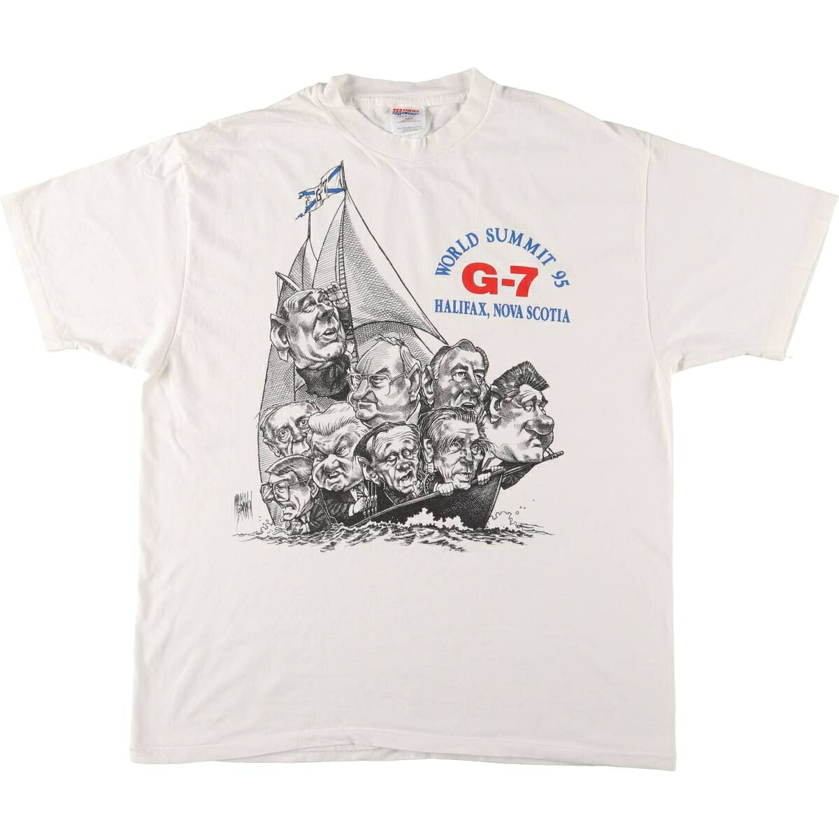 古着 90'S ヘインズ Hanes HEAVYWEIGHT 偉人Tシャツ USA製 メンズXL相当 ヴィンテージ /eaa557219 【中古】 【250616】 【SS2603_30】