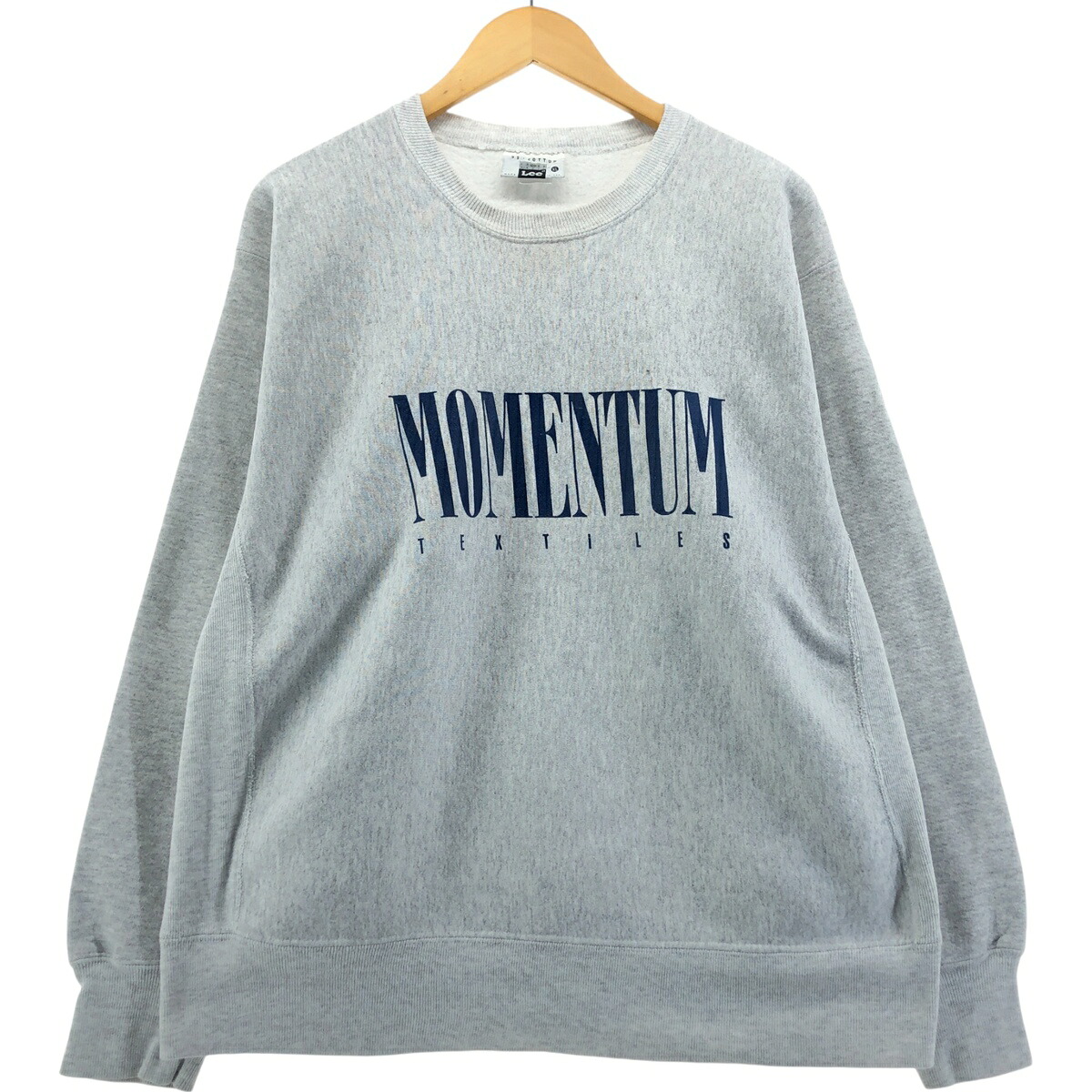古着 90'S リー Lee MOMENTUM TEXTILES プリントスウェットシャツ トレーナー USA製 メンズXL相当 ヴィンテージ /eaa557233 【中古】 【250622】 【SS2603_30】