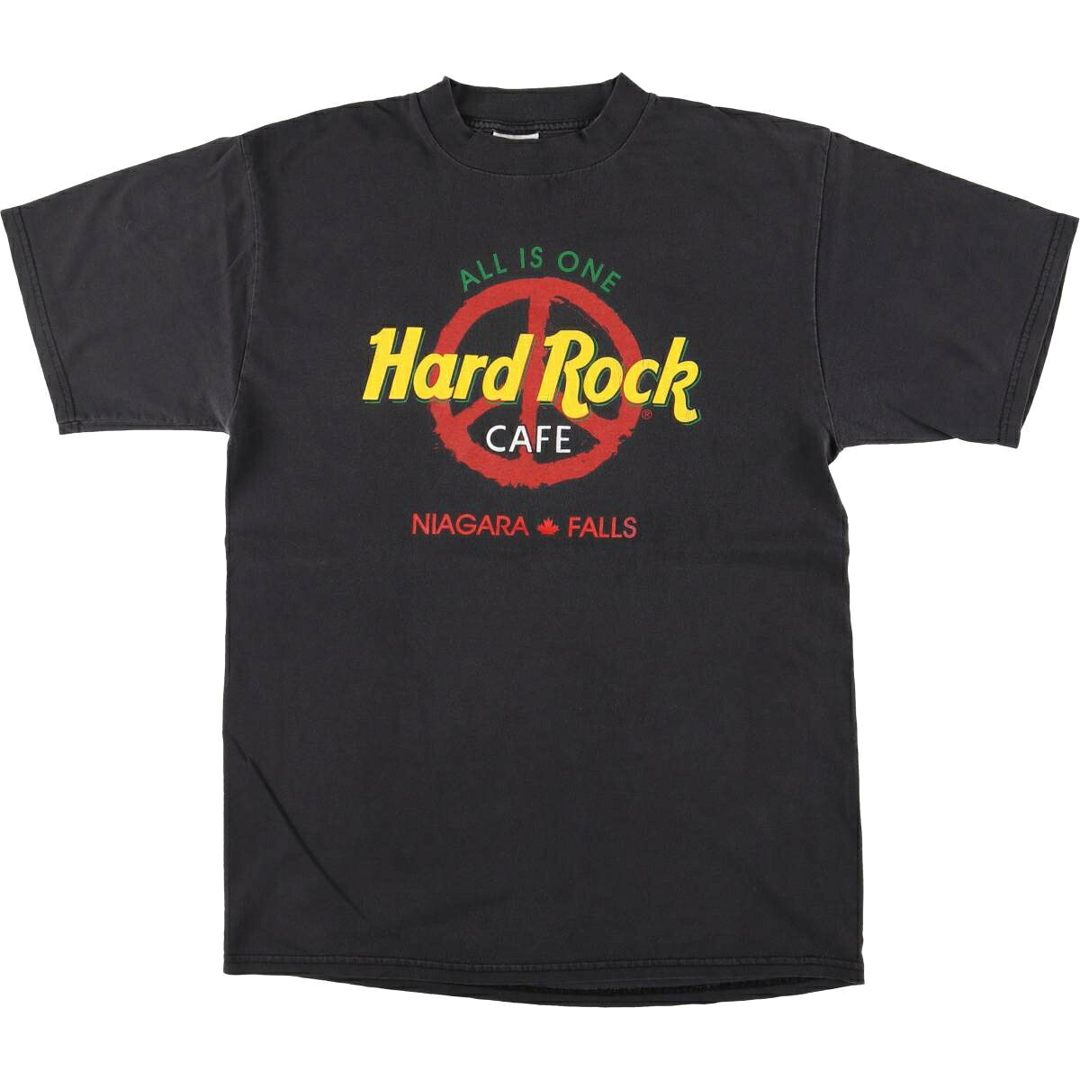 古着 90'S HARD ROCK CAFE ハードロックカフェ アドバタイジングTシャツ USA製 メンズL相当 ヴィンテージ /eaa557636 【中古】 【250617】