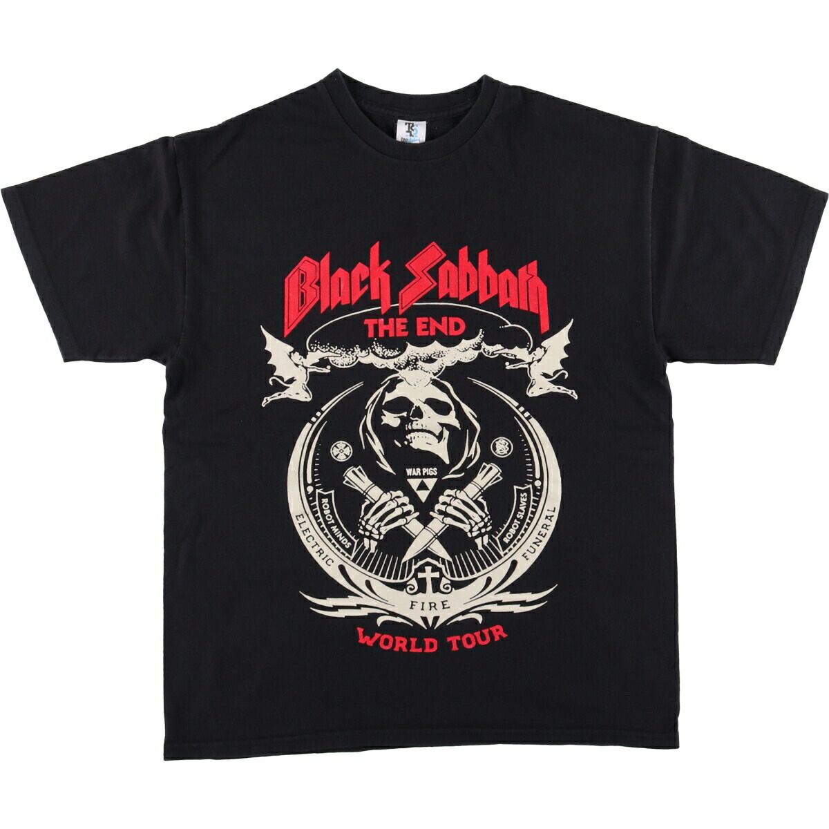 楽天市場】古着 90年代 BROCKUM BLACK SABBATH CROSS PURPOSES