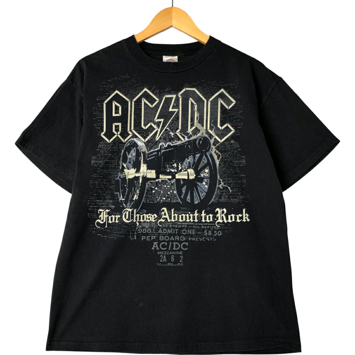 古着 デルタプロウェイト DELTA PRO WEIGHT AC/DC エーシーディーシー バンドTシャツ バンT USA製 メンズL相当 /eaa558853 【中古】 【250622】 【SS2603_10】