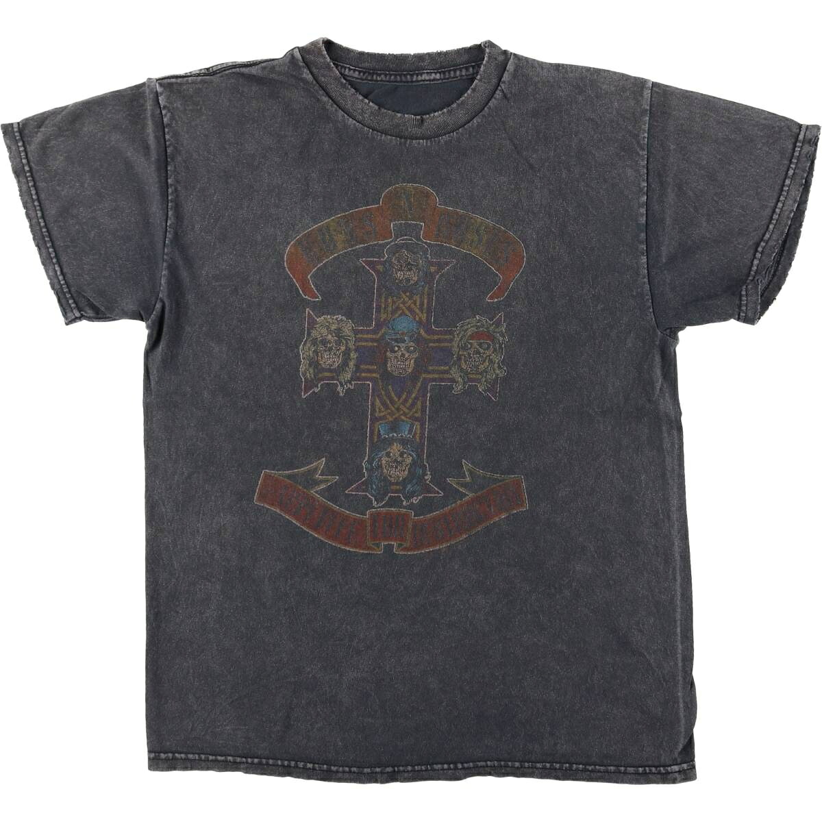 古着 ブラバド BRAVADO GUNS N' ROSES ガンズアンドローゼズ ドクロ柄 スカル柄 バンドTシャツ バンT メンズS相当 /eaa559526 【中古】 【250620】 【SS2603_10】
