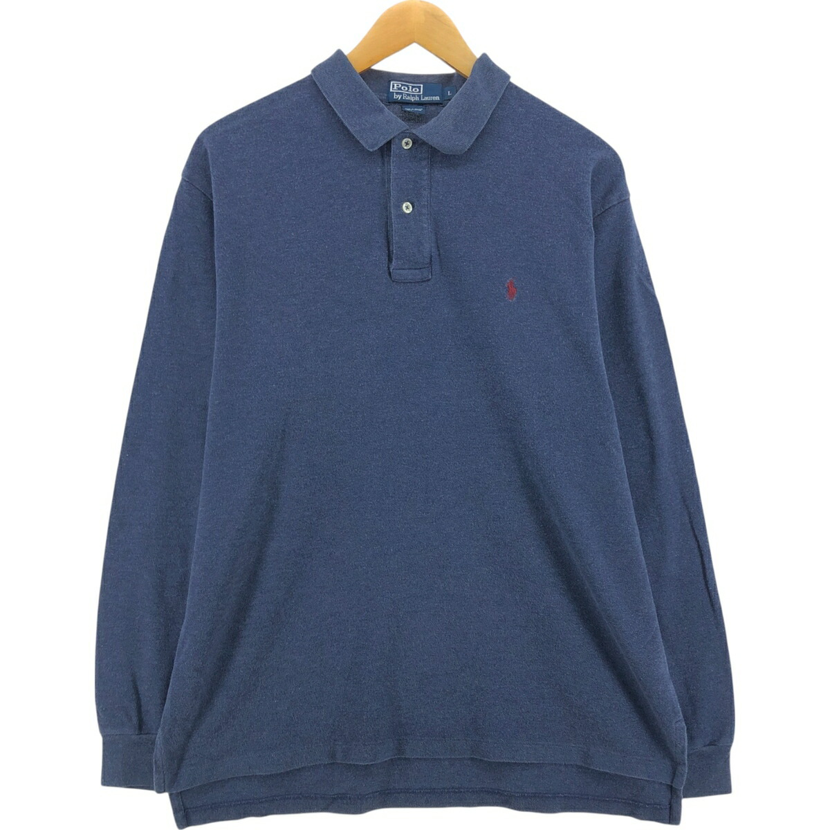 古着 ラルフローレン Ralph Lauren POLO by Ralph Lauren 長袖 ポロシャツ メンズL相当 /eaa559642 【中古】 【250622】 【SS2603_10】