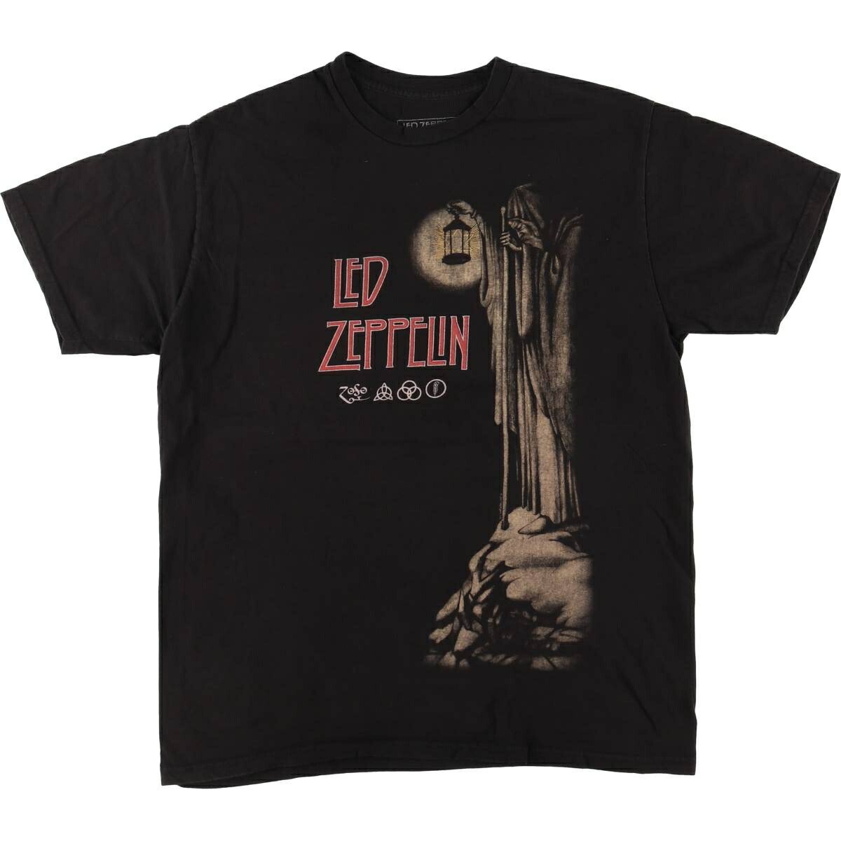 楽天市場】古着 LED ZEPPELIN レッドツェッペリン 七分袖 ラグラン