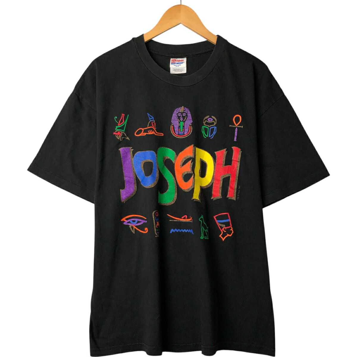 古着 90'S ヘインズ Hanes JOSEPH アートTシャツ メンズXL相当 ヴィンテージ /eaa560075 【中古】 【250628】 【SS2603_30】
