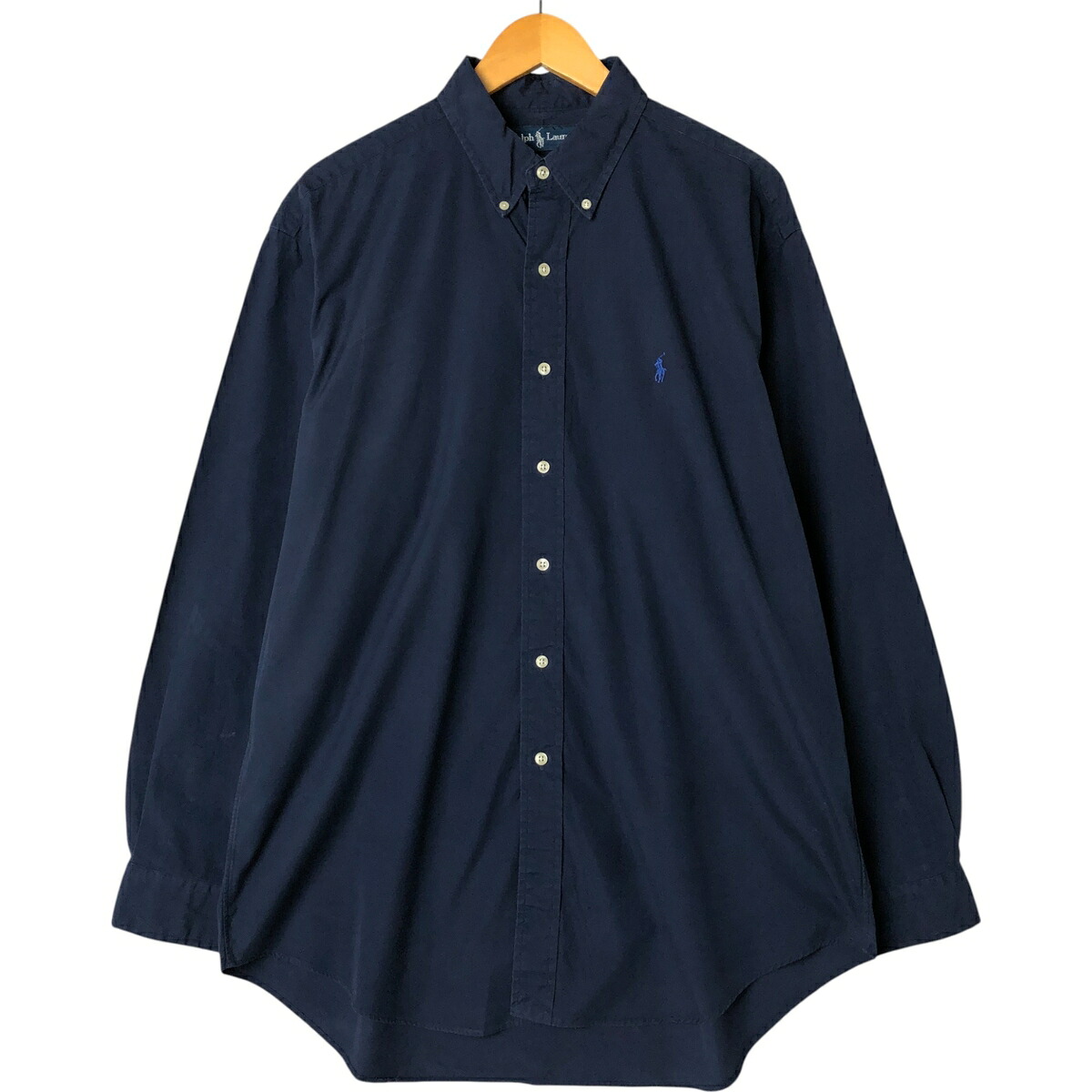 古着 ラルフローレン Ralph Lauren BLAKE 長袖 ボタンダウンシャツ メンズL相当 /eaa560294 【中古】 【250623】｜古着屋JAM