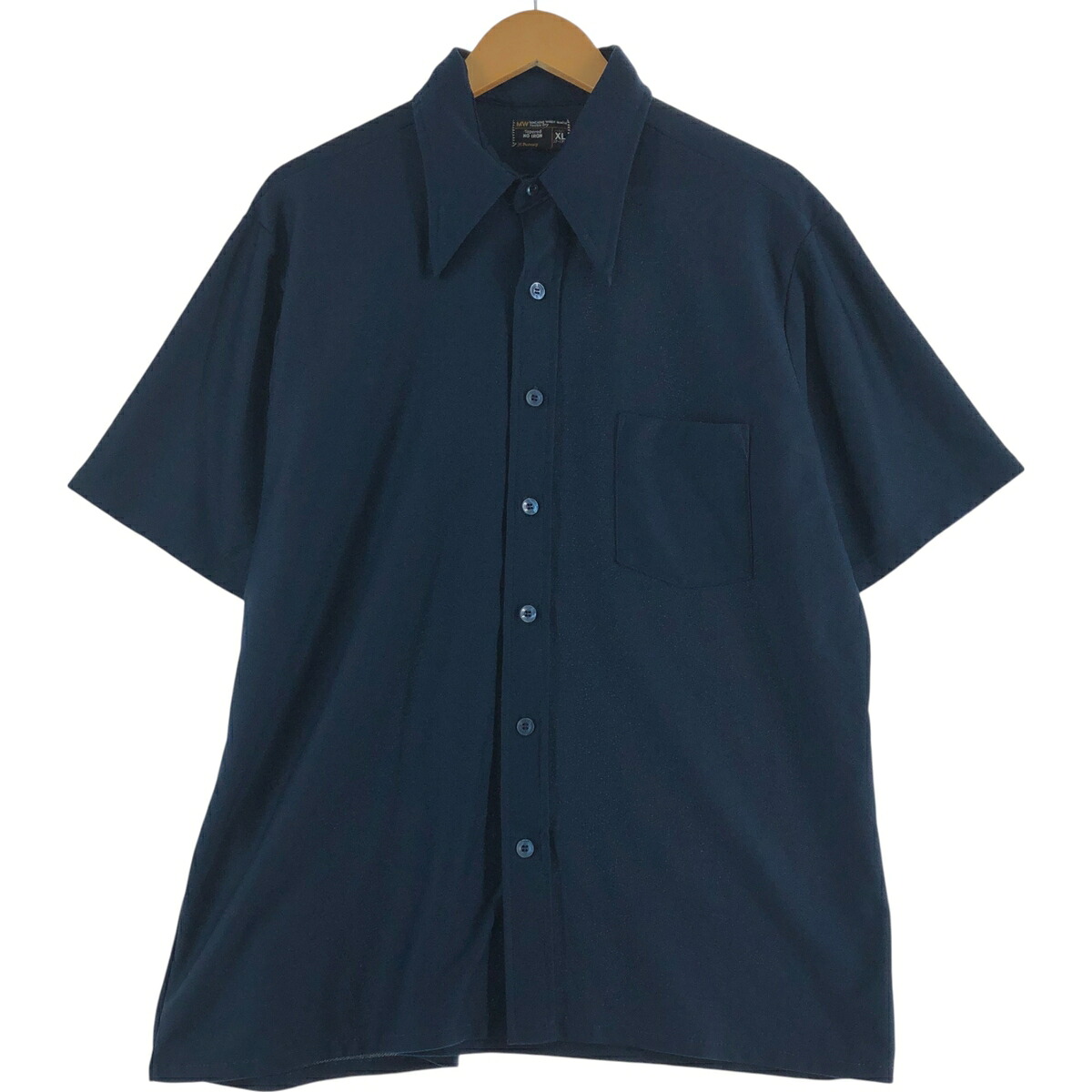 古着 70'S ジェイシーペニー J.C.Penney MOUNTAIN WEAR 半袖 ボックスシャツ メンズXL相当 ヴィンテージ /eaa560608 【中古】 【250622】 【SS2603_30】