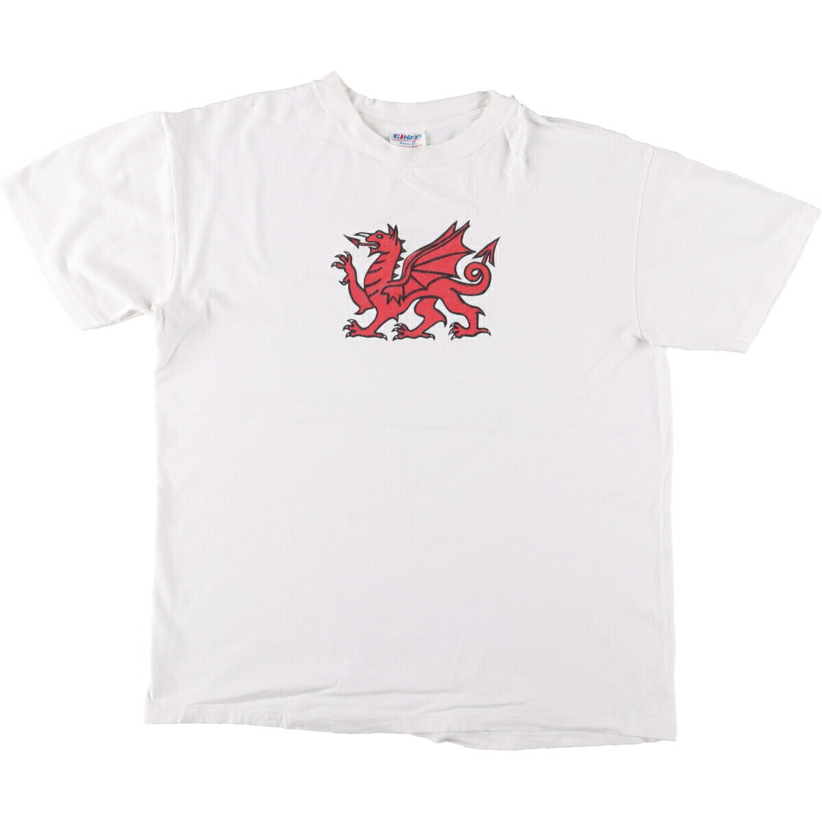 古着 90'S ヘインズ Hanes BEEFY-T 龍柄 ドラゴン柄 プリントTシャツ USA製 メンズXL相当 ヴィンテージ /eaa560716 【中古】 【250628】 【SS2603_30】