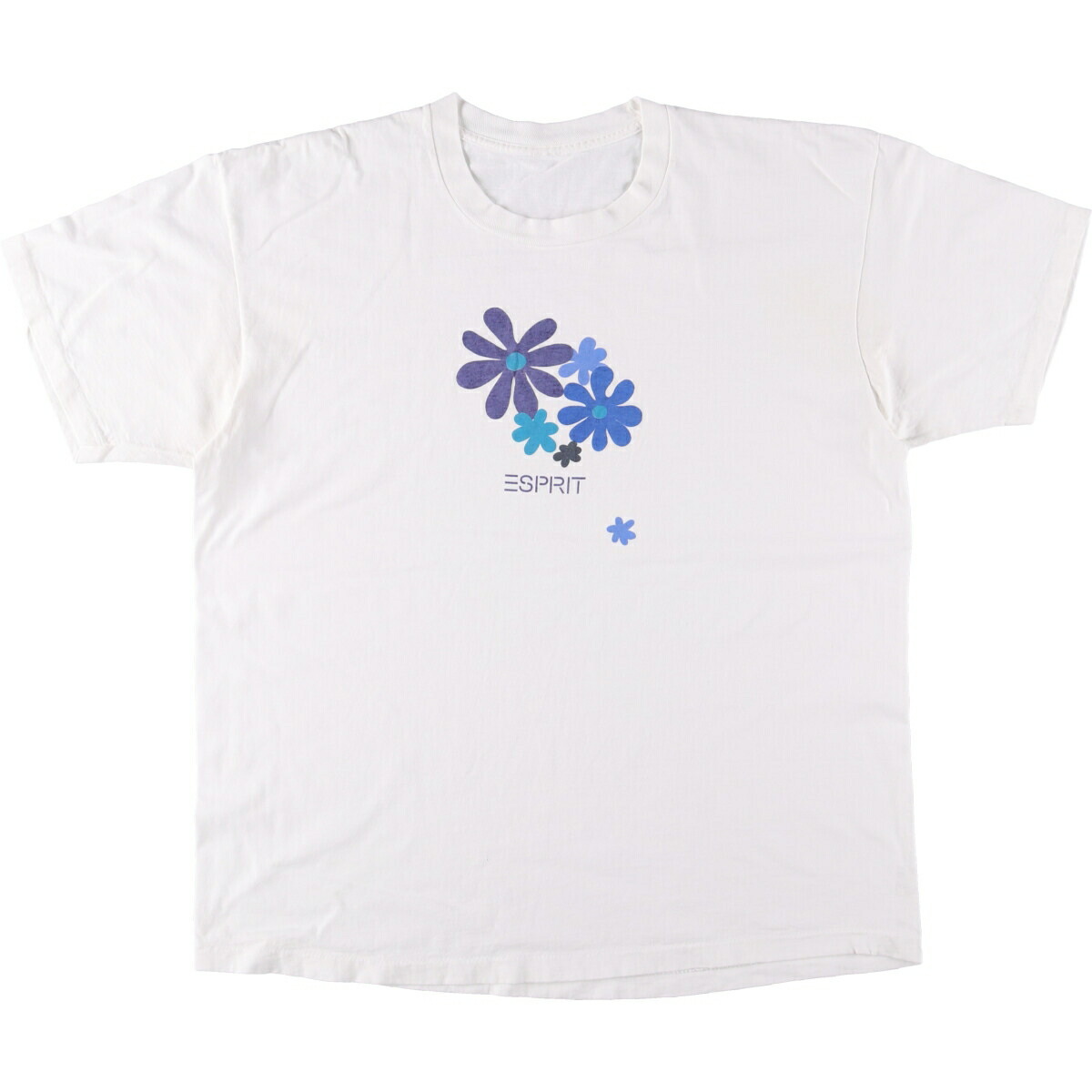 古着 90'S エスプリ ESPRIT 花柄 プリントTシャツ メンズXL相当 ヴィンテージ /eaa560735 【中古】 【250623】 【SS2603_30】