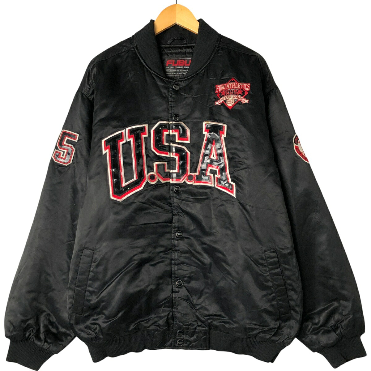楽天市場】【中古】フブ FUBU 90S LEAGUE 05 裏地キルティング 中綿 