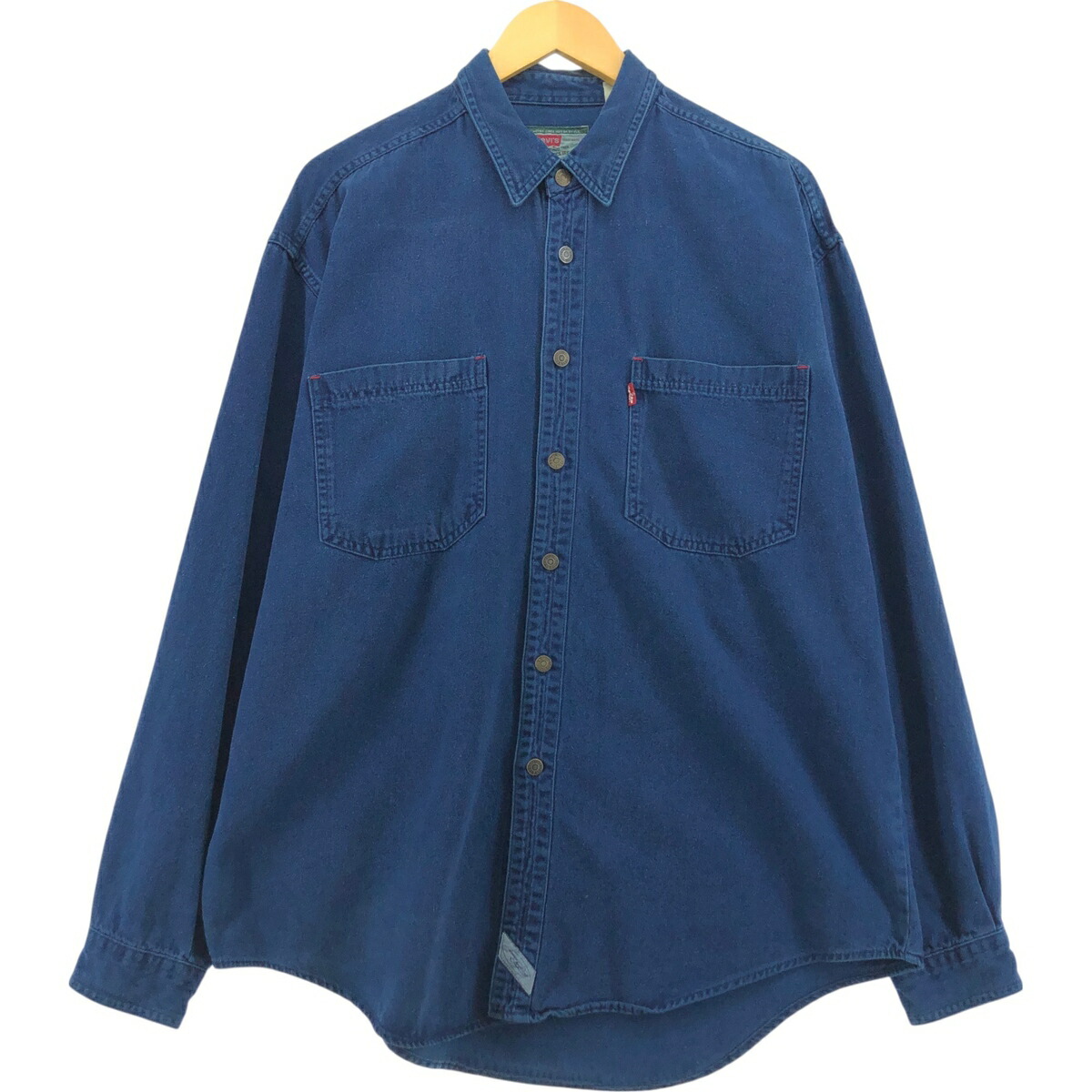 古着 90'S リーバイス Levi's 長袖 デニムシャツ メンズL相当 ヴィンテージ /eaa561007 【中古】 【250626】 【SS2603_10】