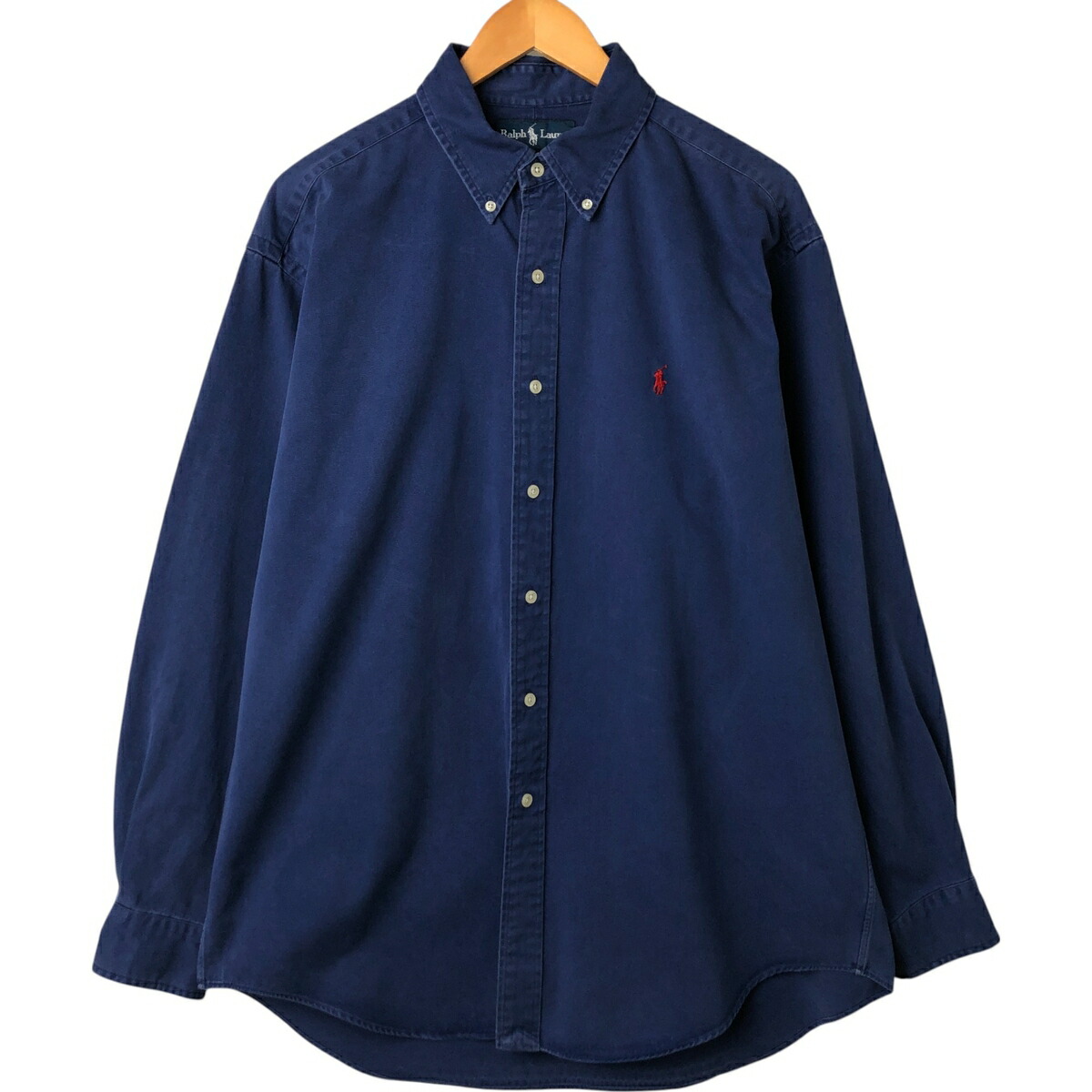 古着 ラルフローレン Ralph Lauren BLAKE 長袖 ボタンダウンシャツ メンズL相当 /eaa561025 【中古】 【250627】 【SS2603_10】