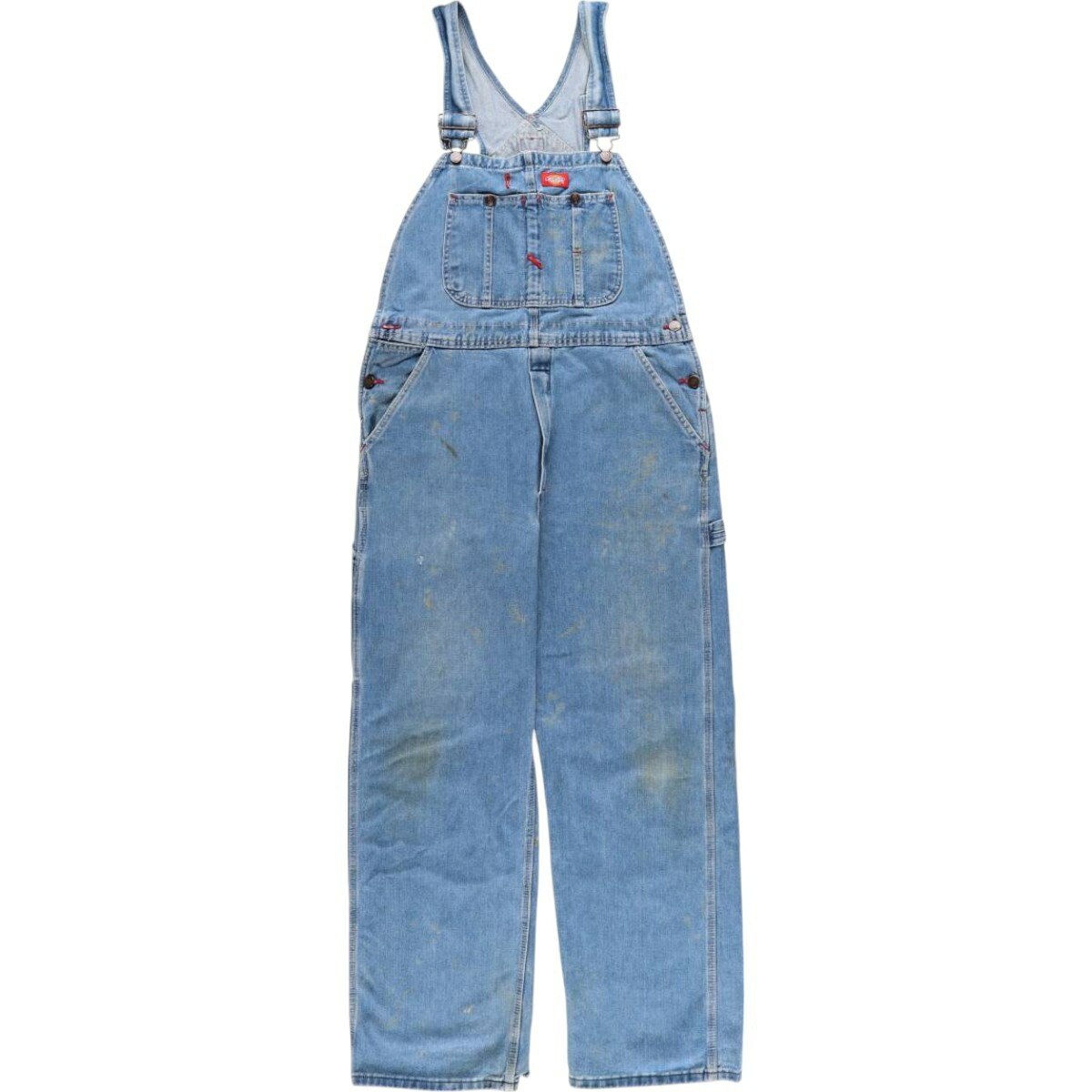 古着 90'S ディッキーズ Dickies デニムオーバーオール メンズw36相当 ヴィンテージ /eaa561541 【中古】 【250703】 【SS2603_30】
