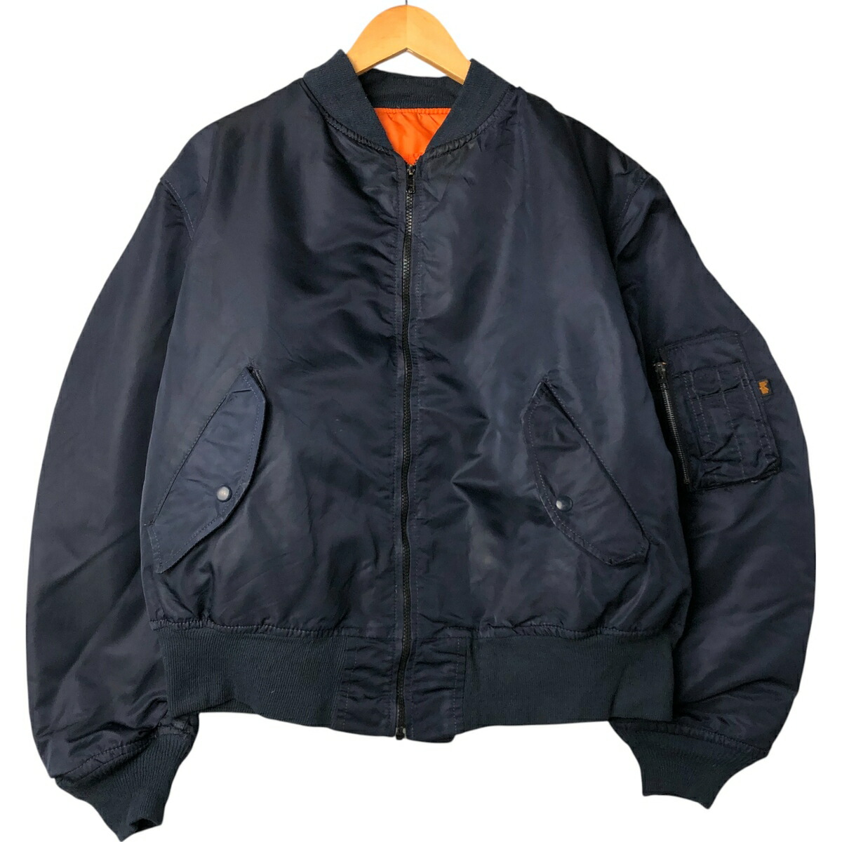 楽天市場】民間 80s USA製 ビンテージ □ ALPHA INDUSTRIES 社製 MA-1