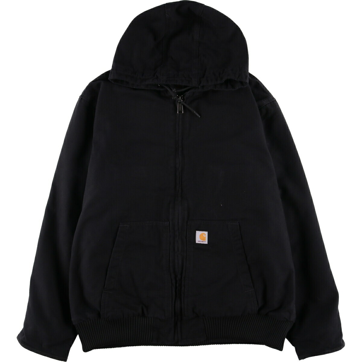 古着 カーハート Carhartt WASHED DUCK INSULATED ACTIVE JACKET ダックフルジップパーカー メンズXL相当 /eaa562517 【中古】 【250630】｜古着屋JAM