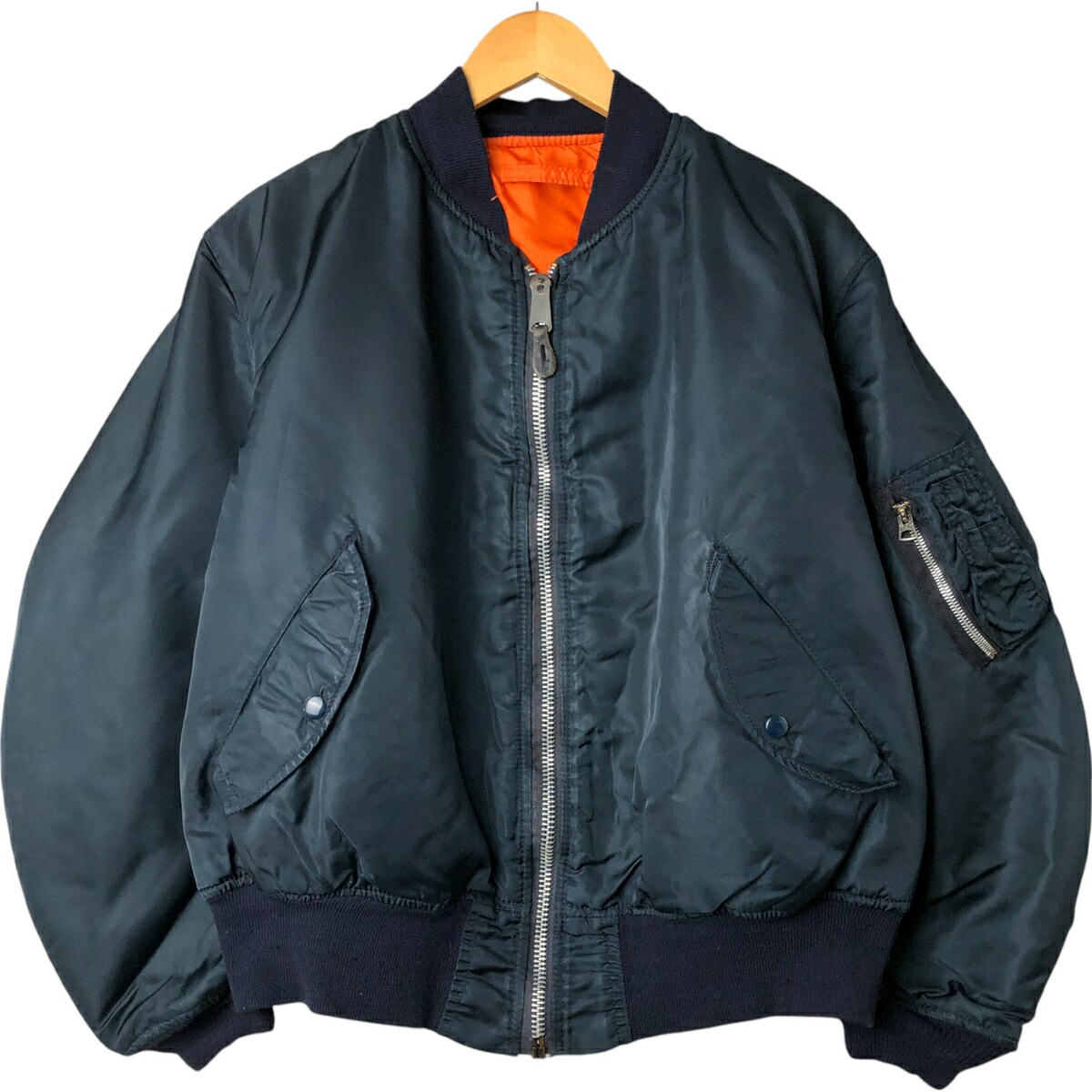 楽天市場】80s 90s USA製 ALPHA INDUSTRIES 社製 MA-1 フライト