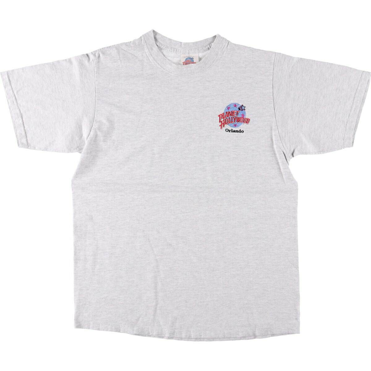 古着 90'S PLANET HOLLYWOOD プラネットハリウッド アドバタイジングTシャツ USA製 メンズXL相当 ヴィンテージ /eaa562781 【中古】 【250704】