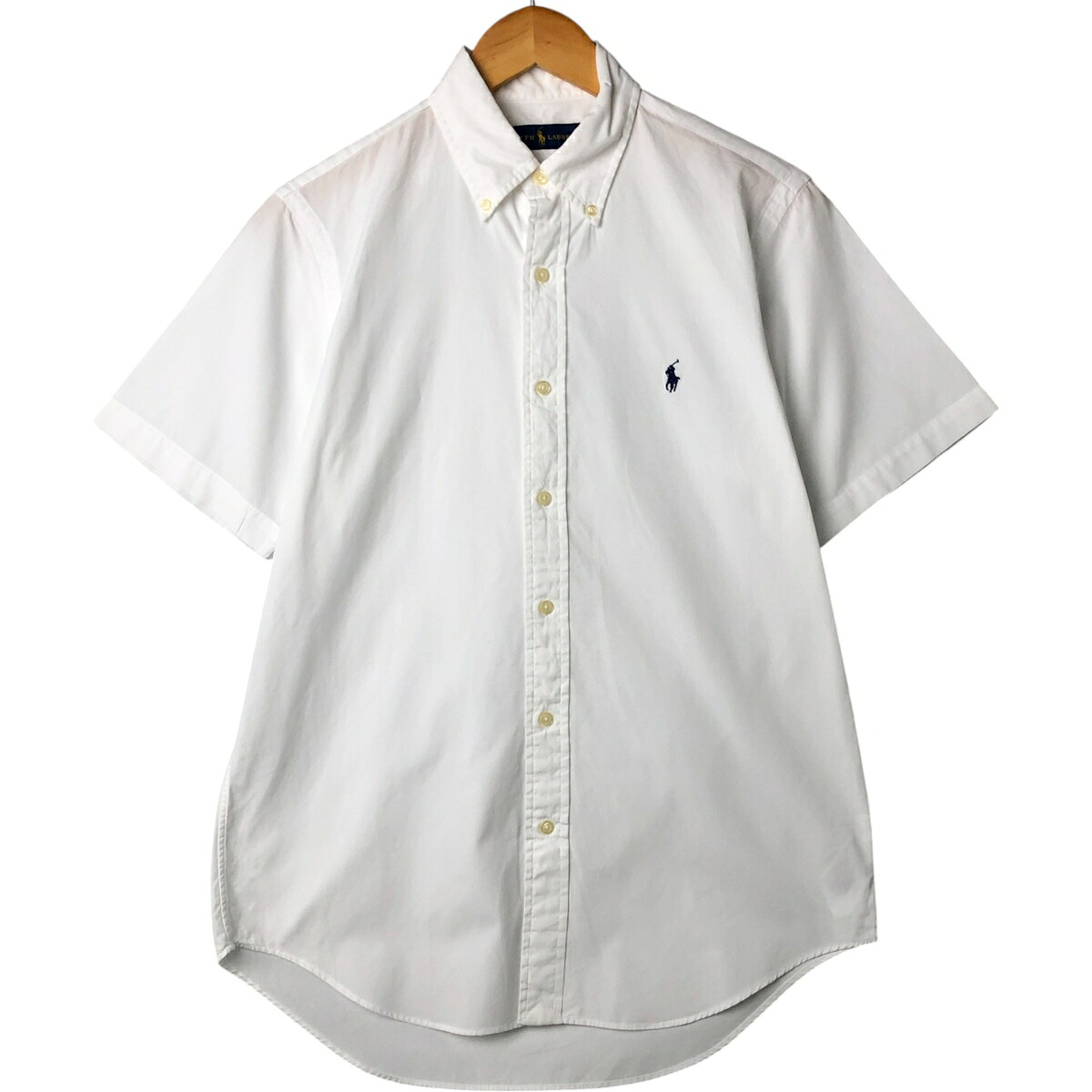 古着 ラルフローレン Ralph Lauren 半袖 ボタンダウンシャツ メンズS相当 /eaa562972 【中古】 【250628】 【SS2603_10】