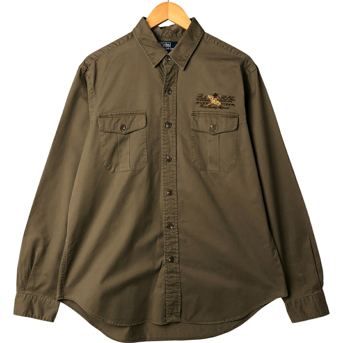 古着 ラルフローレン Ralph Lauren POLO RALPH LAUREN 長袖 ボタンダウンシャツ メンズL相当 /eaa563163 【中古】 【250706】｜古着屋JAM