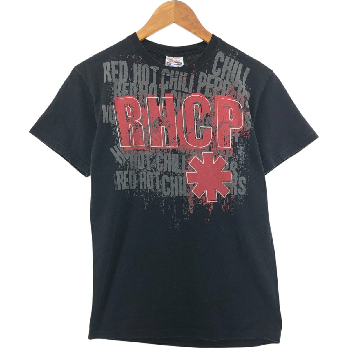 古着 ヘインズ Hanes RED HOT CHILI PEPPERS レッドホットチリペッパーズ バンドTシャツ バンT メンズS相当 /eaa563195 【中古】 【250707】 【SS2603_10】