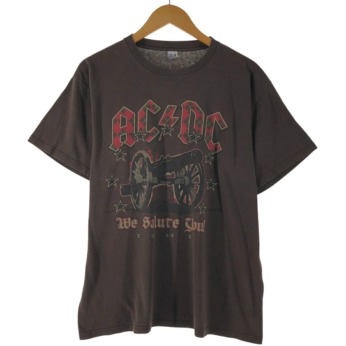 古着 00'S アンビル Anvil AC/DC エーシーディーシー バンドTシャツ バンT メンズL相当 /eaa564232 【中古】 【250715】 【SS2603_10】