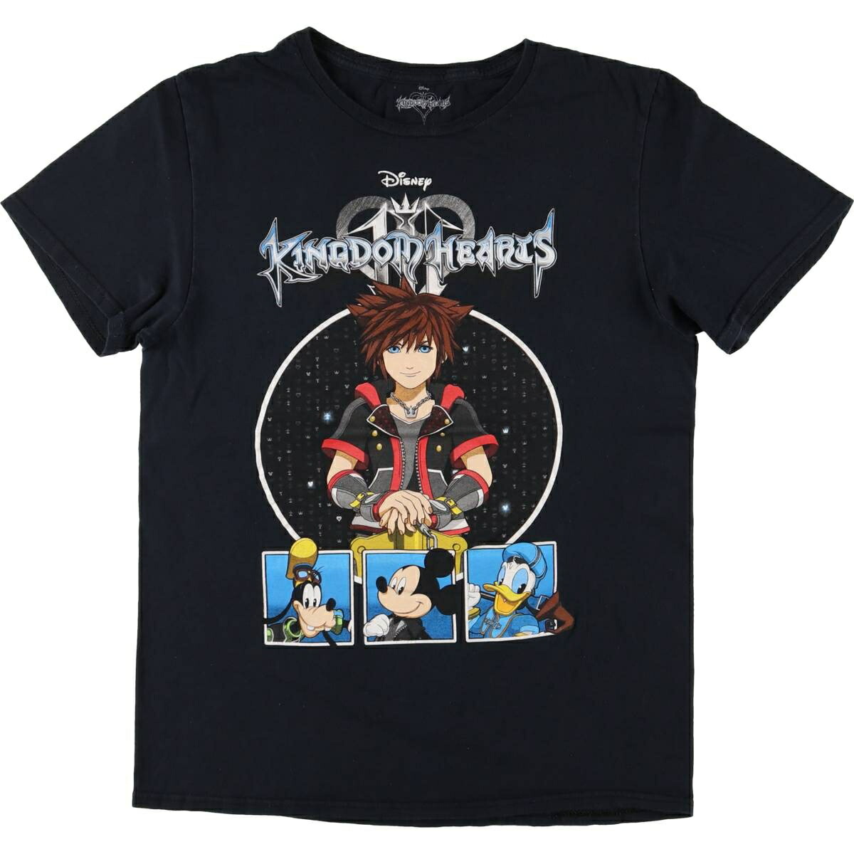 【新品未使用品】キングダムハーツ Tシャツ黒 XL 2025年最新】Yahoo!オークション -キングダムハーツ tシャツ