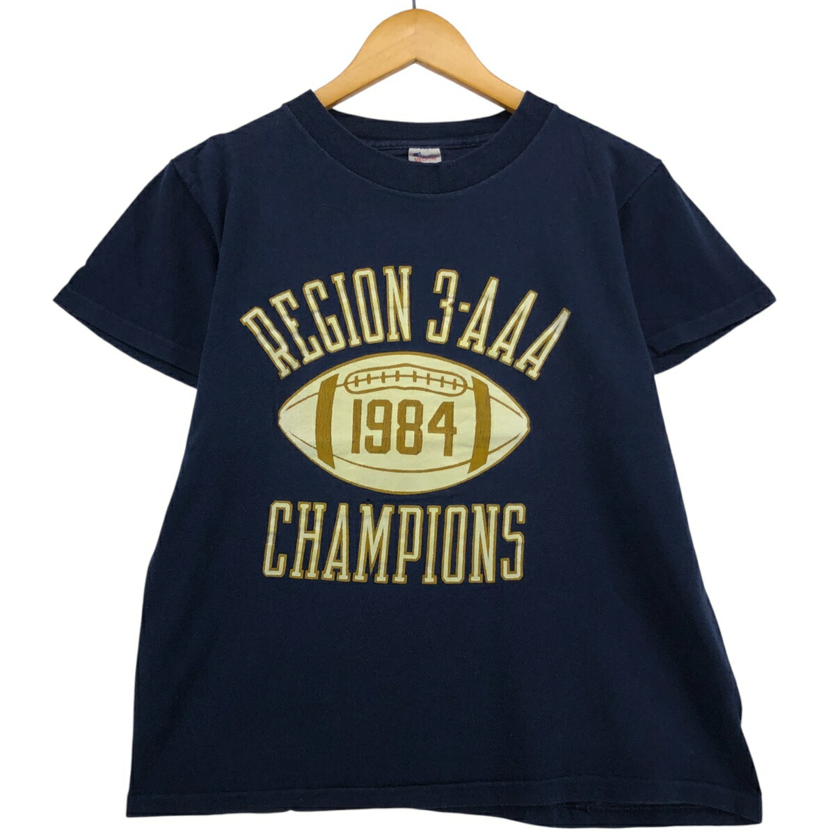 古着 80'S チャンピオン Champion トリコタグ ３連プリント カレッジTシャツ USA製 メンズM相当 ヴィンテージ /eaa564280 【中古】 【250803】 【SS2603_10】