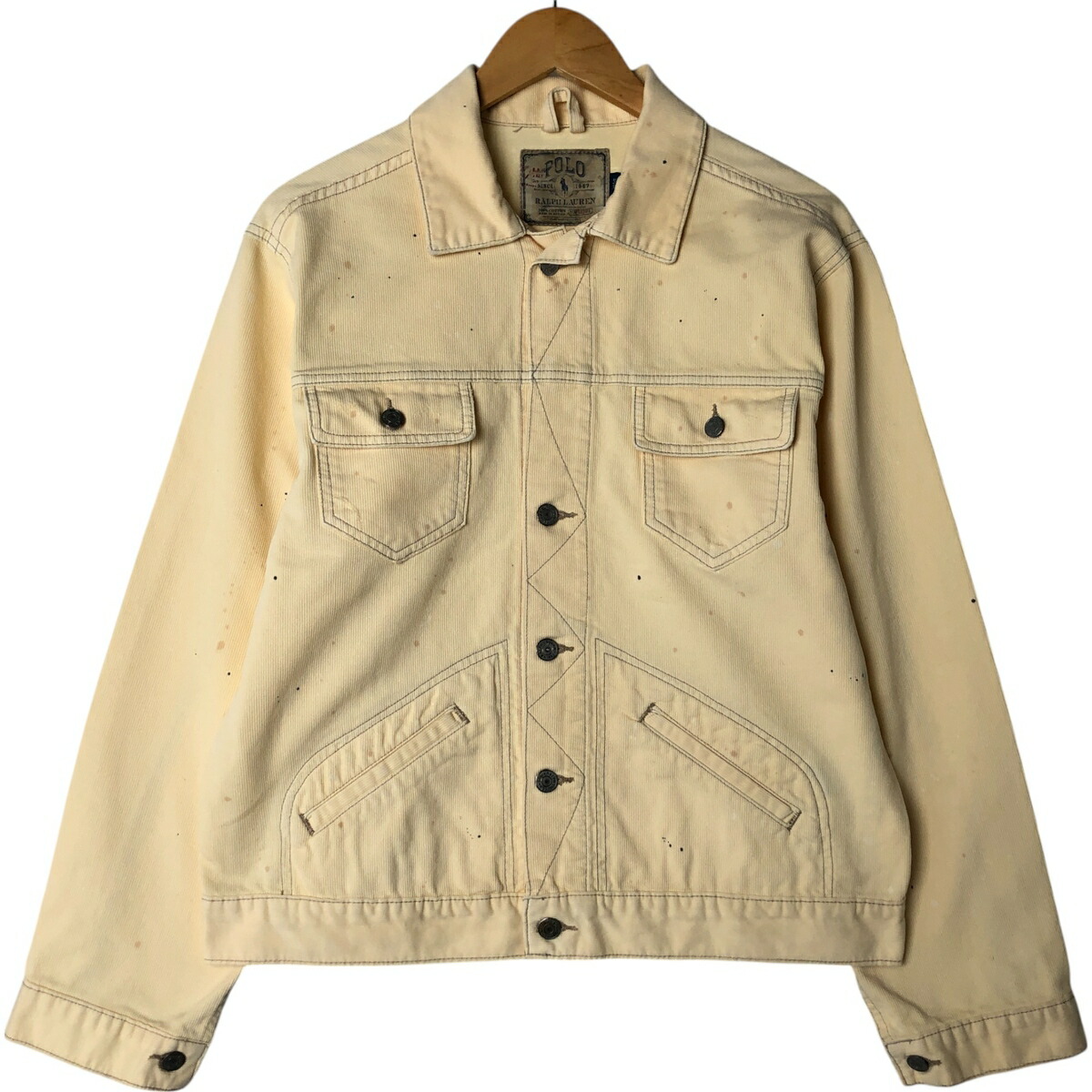 古着 ラルフローレン Ralph Lauren POLO RALPH LAUREN トラッカータイプ コットンジャケット メンズL相当 /eaa564312 【中古】 【250707】 【SS2603_10】 8,279円