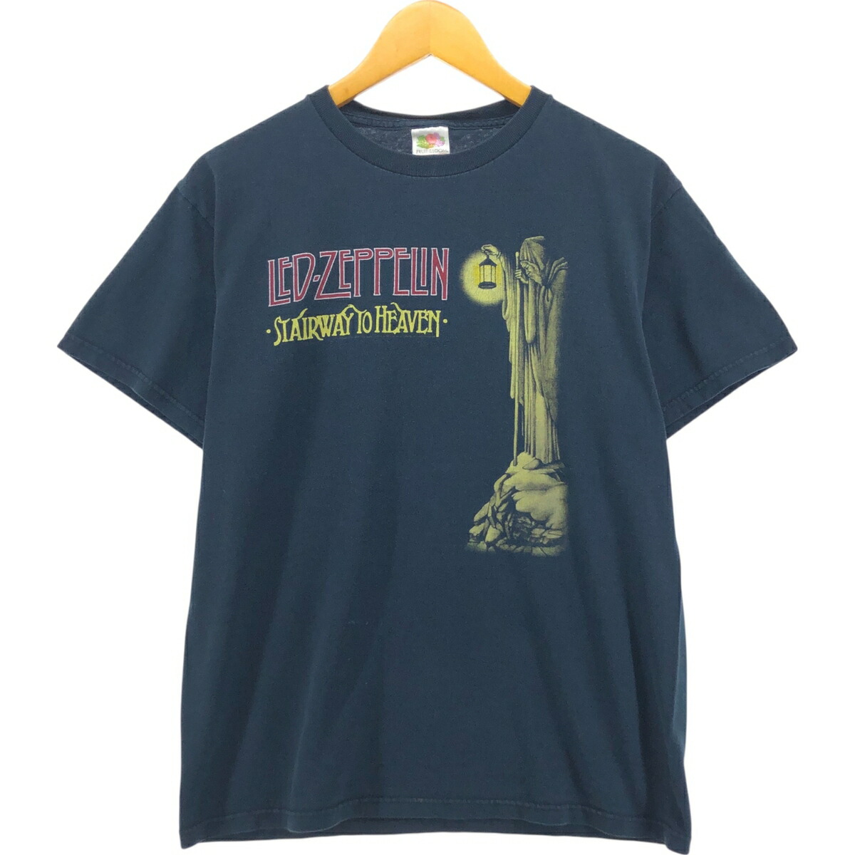 古着 フルーツオブザルーム FRUIT OF THE LOOM LED ZEPPELIN レッドツェッペリン バンドTシャツ バンT メンズM相当 /eaa565229 【中古】 【250711】 【SS2603_10】