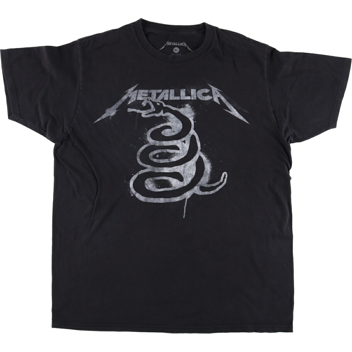古着 METALLICA メタリカ 蛇柄 パイソン柄 バンドTシャツ バンT メンズXL相当 /eaa565633 【中古】 【250712】 【SS2603_10】