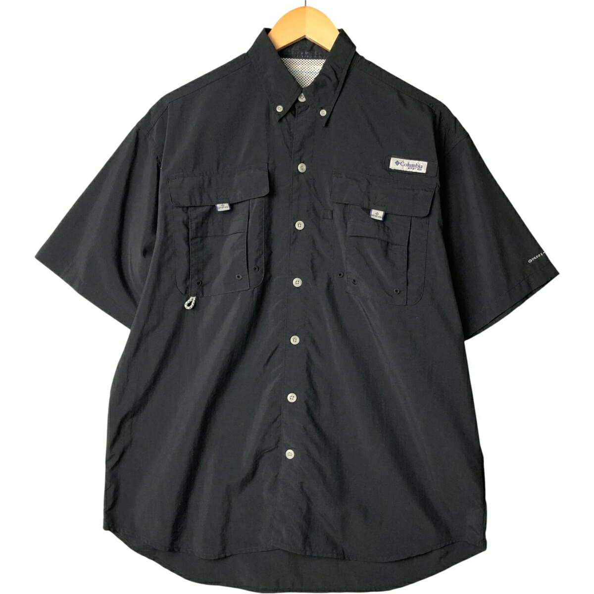 古着 コロンビア Columbia PFG OMNI-SHADE ボタンダウン 半袖 フィッシングシャツ メンズL相当 /eaa566055 【中古】 【250717】